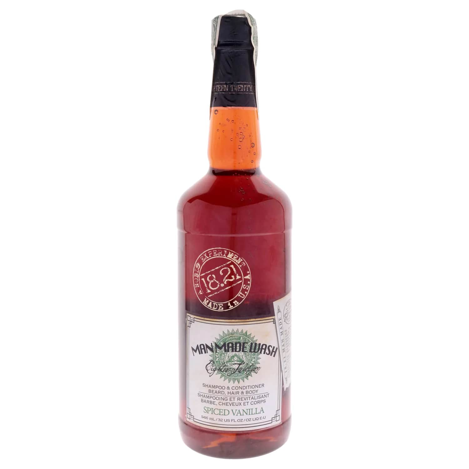 18.21 Man Made Original Spiced Vanilla Body Wash 946ml / 32 oz