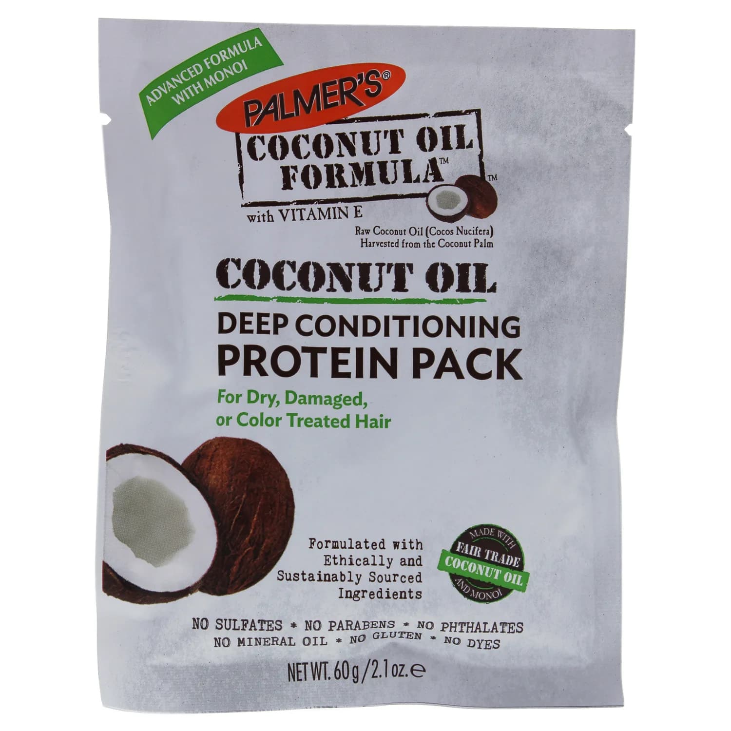 Palmer's Coconut Oil Formula Deep Conditioning Protein Pack Conditioner 62ml / 2.1 oz