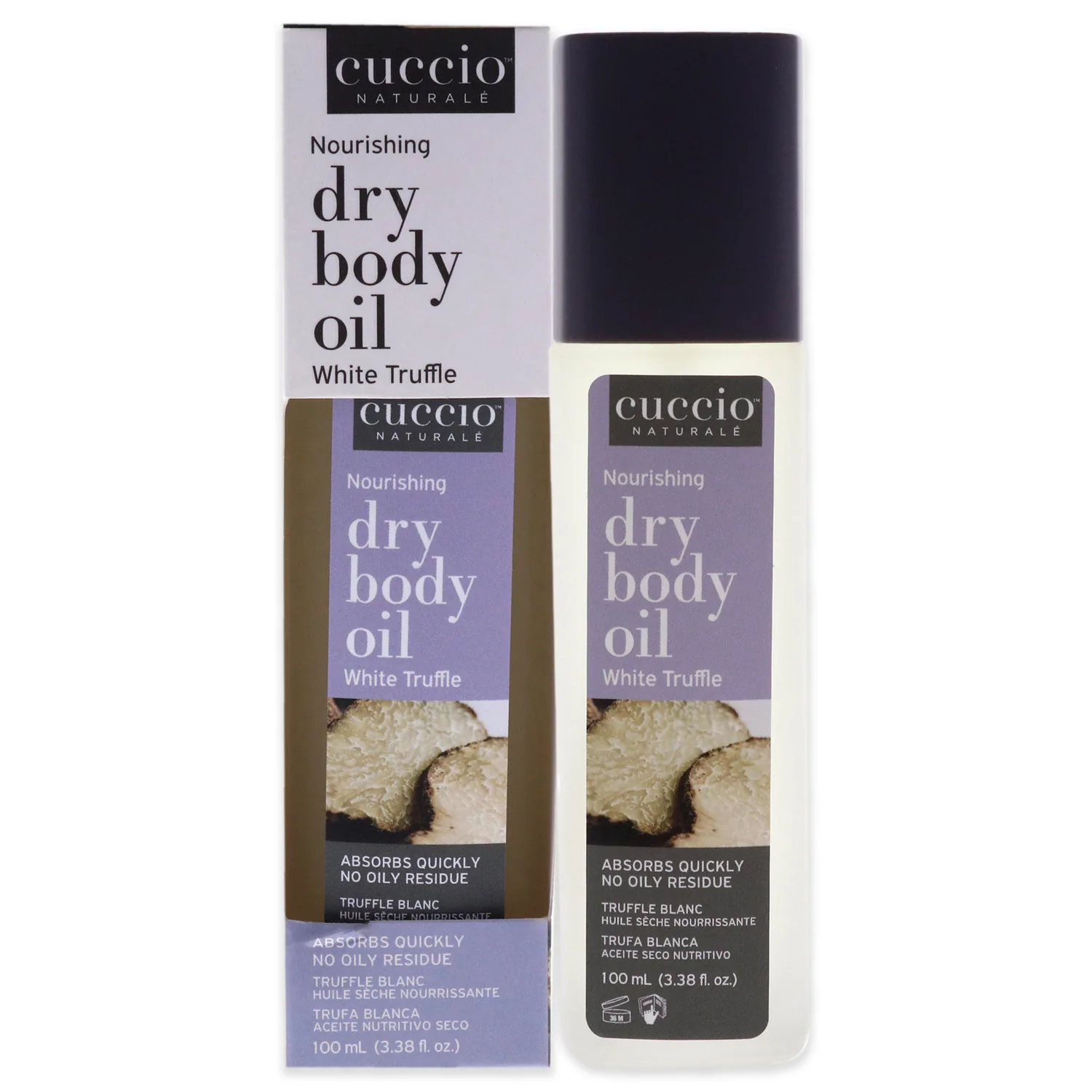 Cuccio Nourishing Dry Body Oil - White Truffle 100ml / 3.38 oz