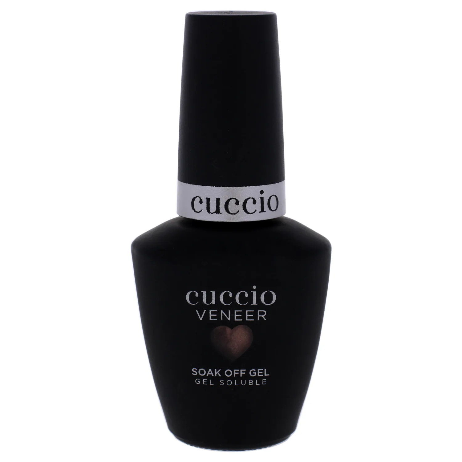 Cuccio Colour Veneer Nail Polish - Triple Pigmentation Technology - Polish Free Soak Off Gel - For Manicures And Pedicures - Full Coverage - Long Lasting High Shine - Rose Gold Slippers - 0.44 Oz