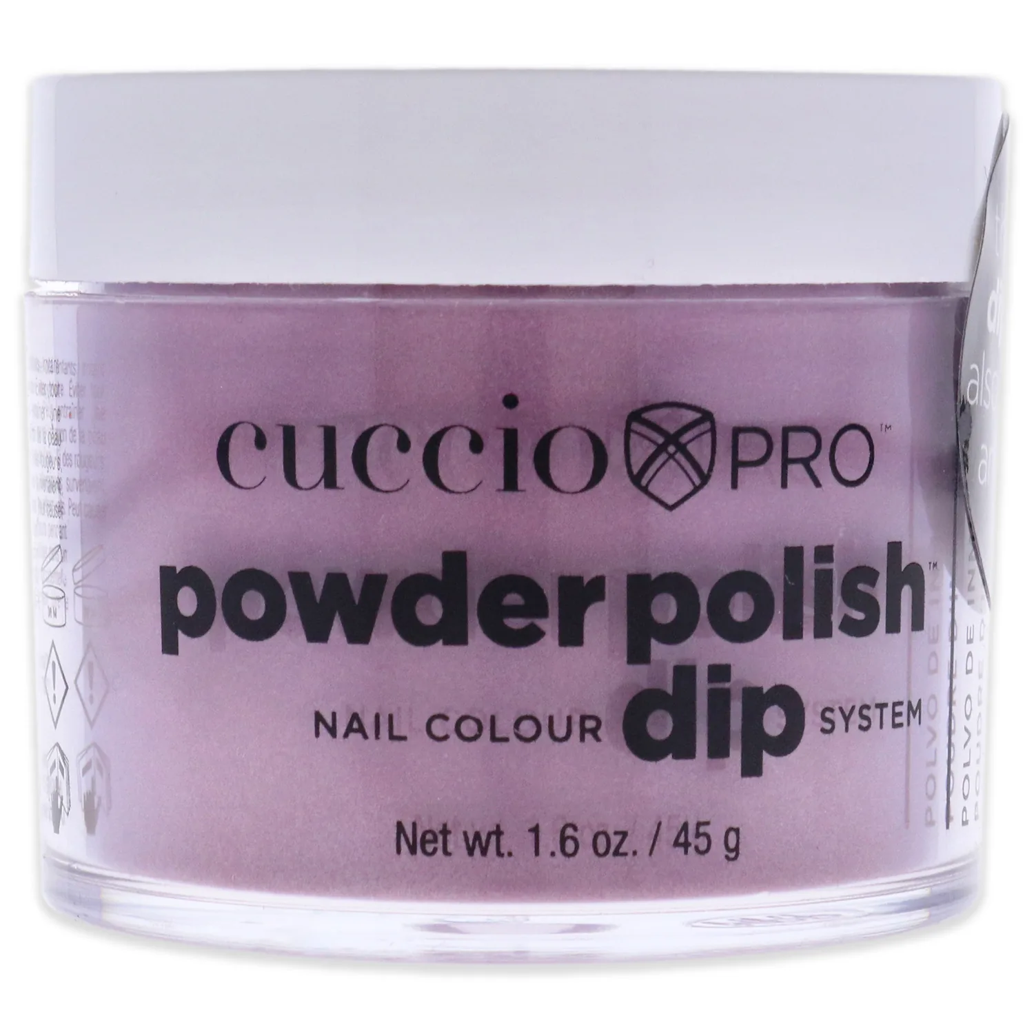 Cuccio Colour Powder Nail Polish - Lacquer For Manicure And Pedicure - Highly Pigmented Powder That Is Finely Milled - Durable Finish With A Flawless Rich Color - Easy To Apply - I Crave - 1.6 Oz