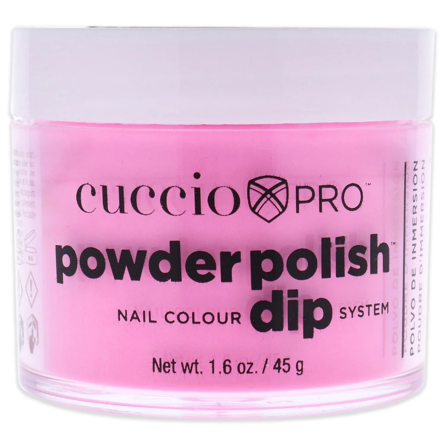 Cuccio Pro Powder Polish Nail Colour - Punch Sorbet 1.6 oz