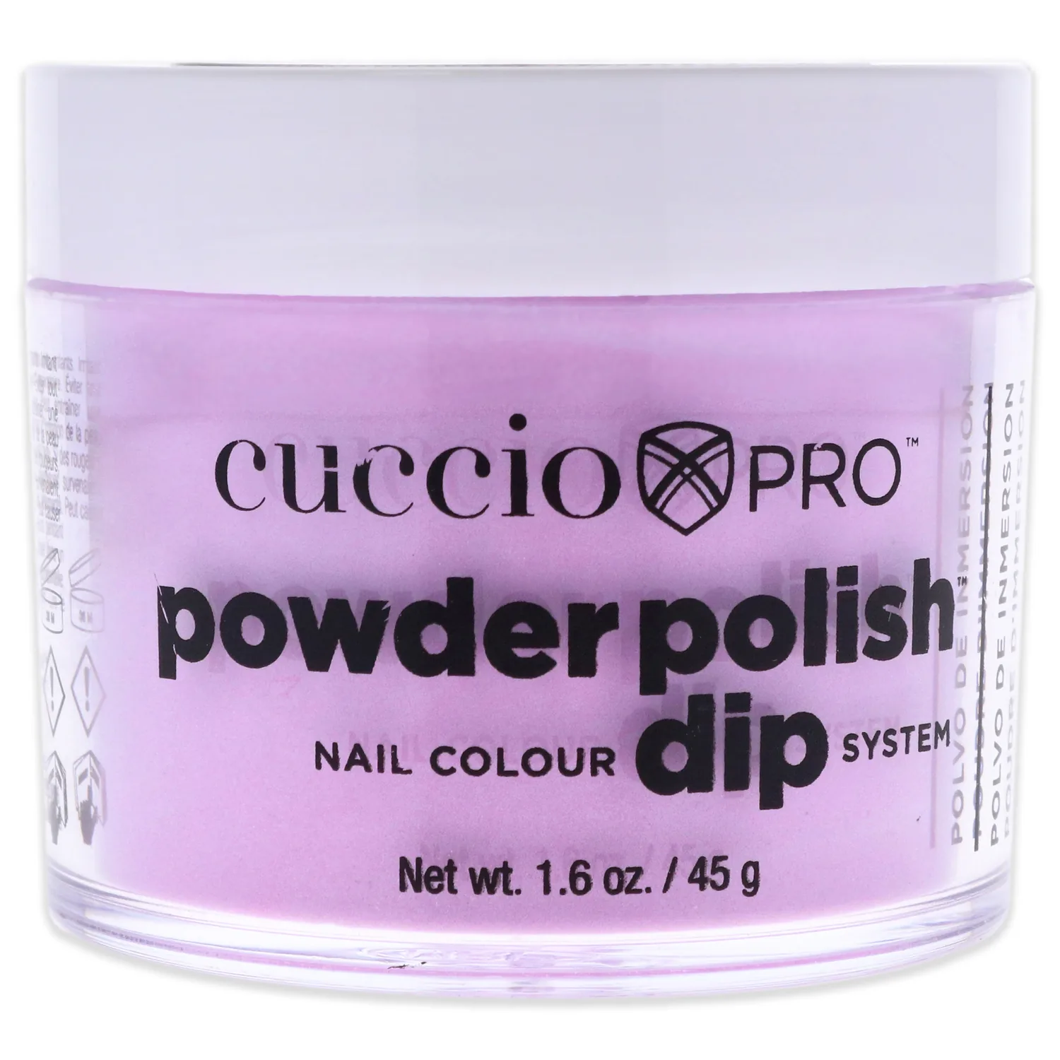 Cuccio Colour Powder Nail Polish - Lacquer For Manicures And Pedicures - Highly Pigmented Powder That Is Finely Milled - Durable Finish With A Flawless Rich Color - Cotton Candy Sorbet - 1.6 Oz