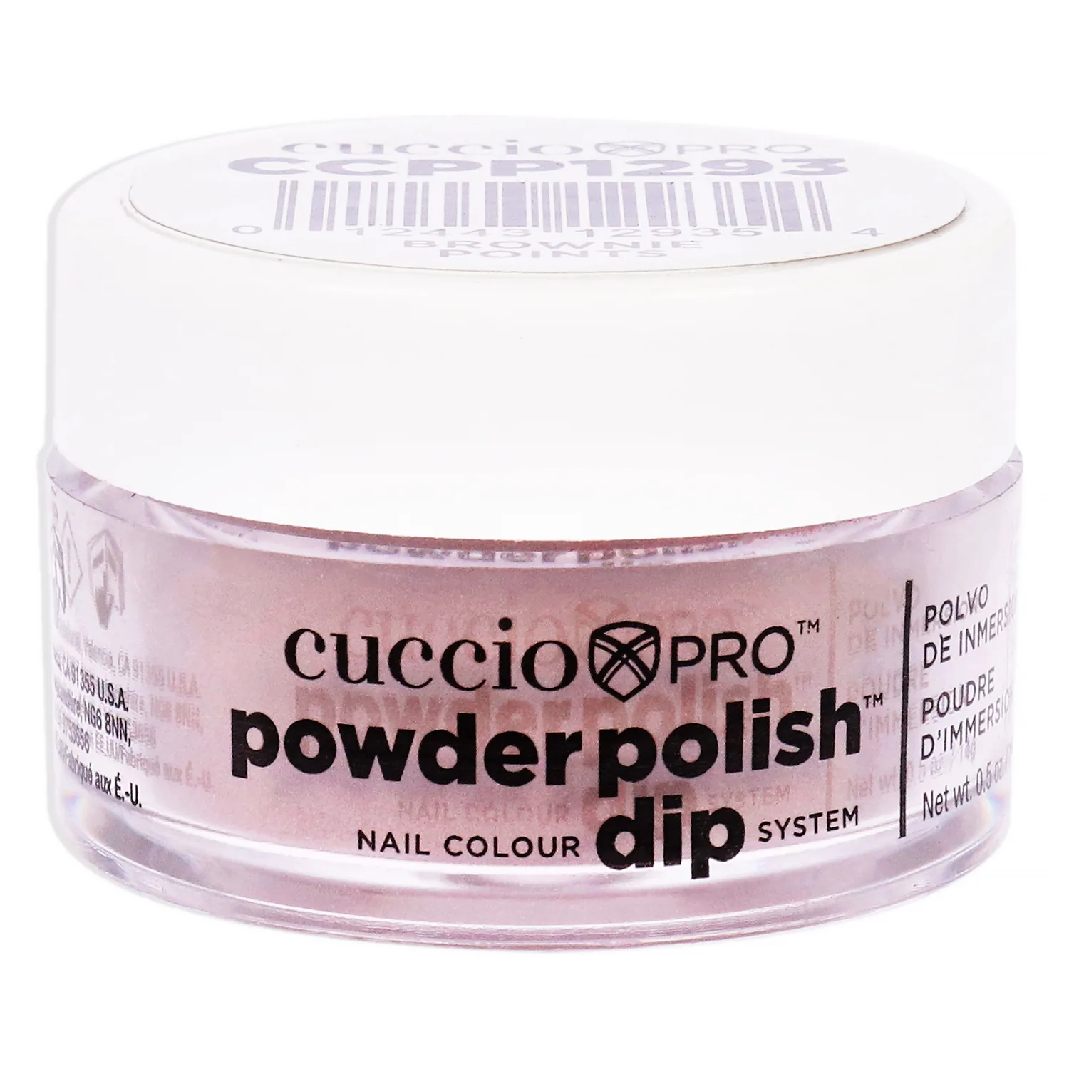 Cuccio Brownie Points Nail Powder 0.5 oz