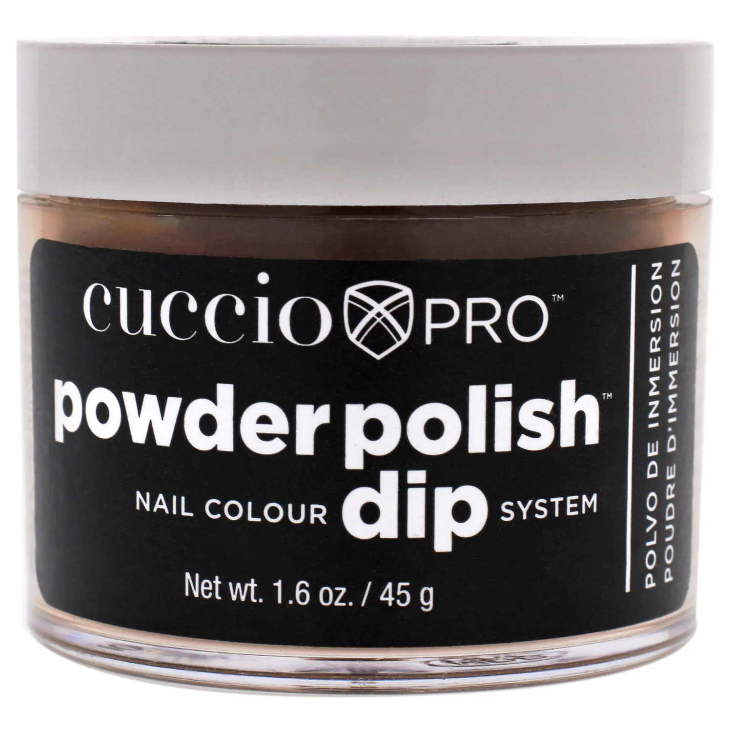 Cuccio Colour Powder Nail Polish - Lacquer For Manicures And Pedicures - Highly Pigmented Powder That Is Finely Milled - Durable Finish With A Flawless Rich Color - Caramel Kisses - 1.6 Oz