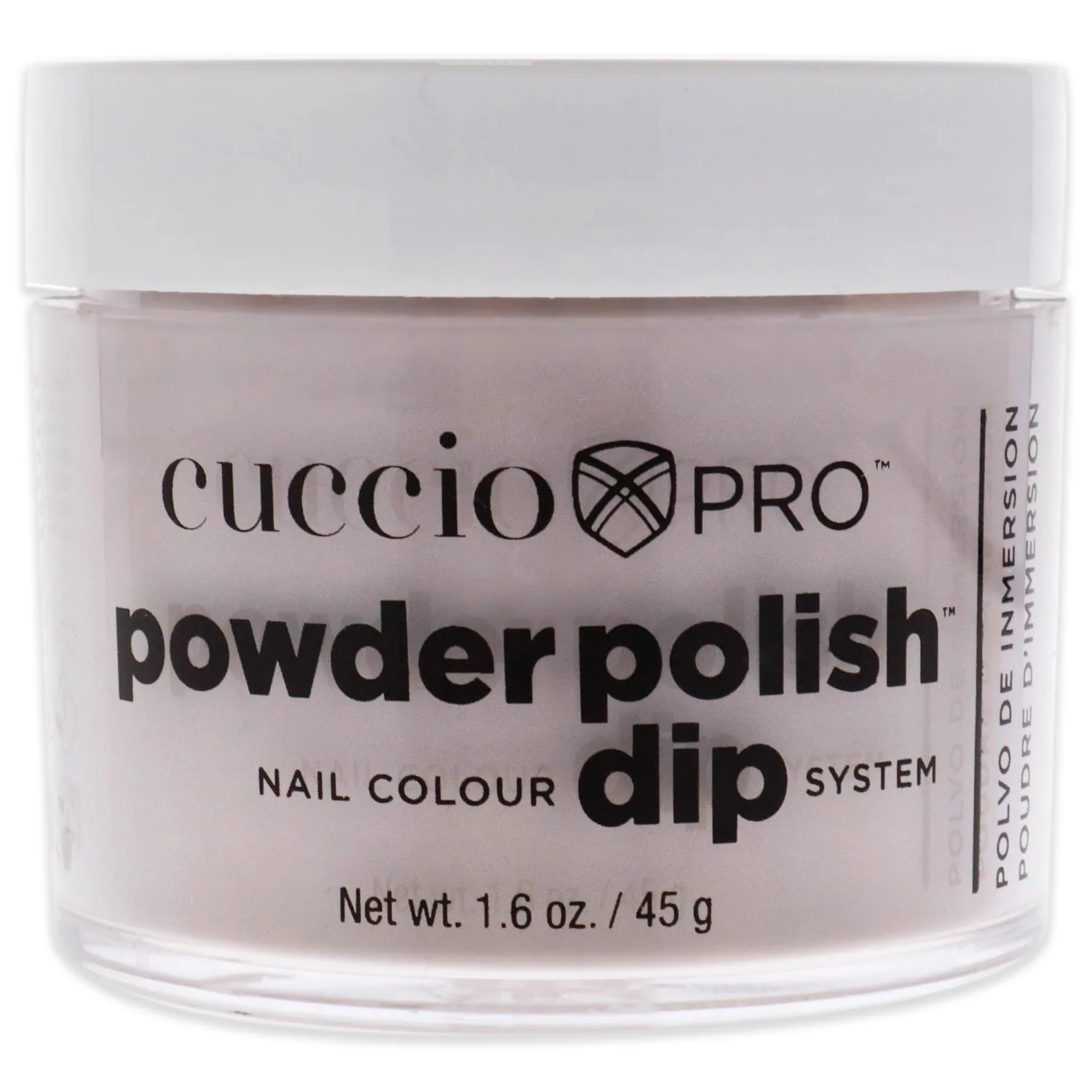 Cuccio Colour Powder Nail Polish - Lacquer For Manicure And Pedicure - Highly Pigmented Powder That Is Finely Milled - Durable Finish, Flawless Rich Color - Easy To Apply - See You Latte 1.6 Ounce (Pack of 1)