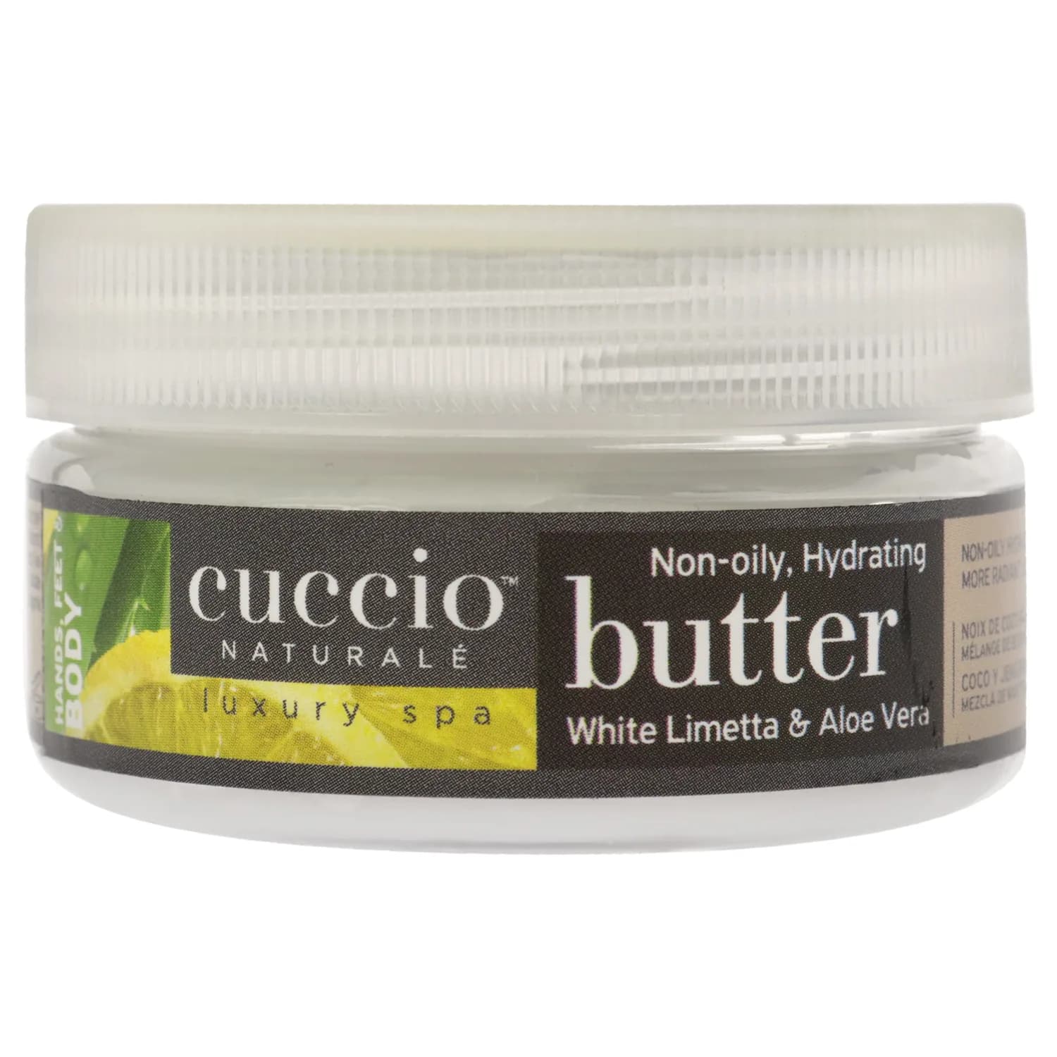 Cuccio Naturale Butter Babies - Ultra-Moisturizing, Renewing, Scented Body Cream - Deep Hydration For Dry Skin Repair - Made With All Natural Ingredients - White Limetta And Aloe Vera - 1.5 Oz