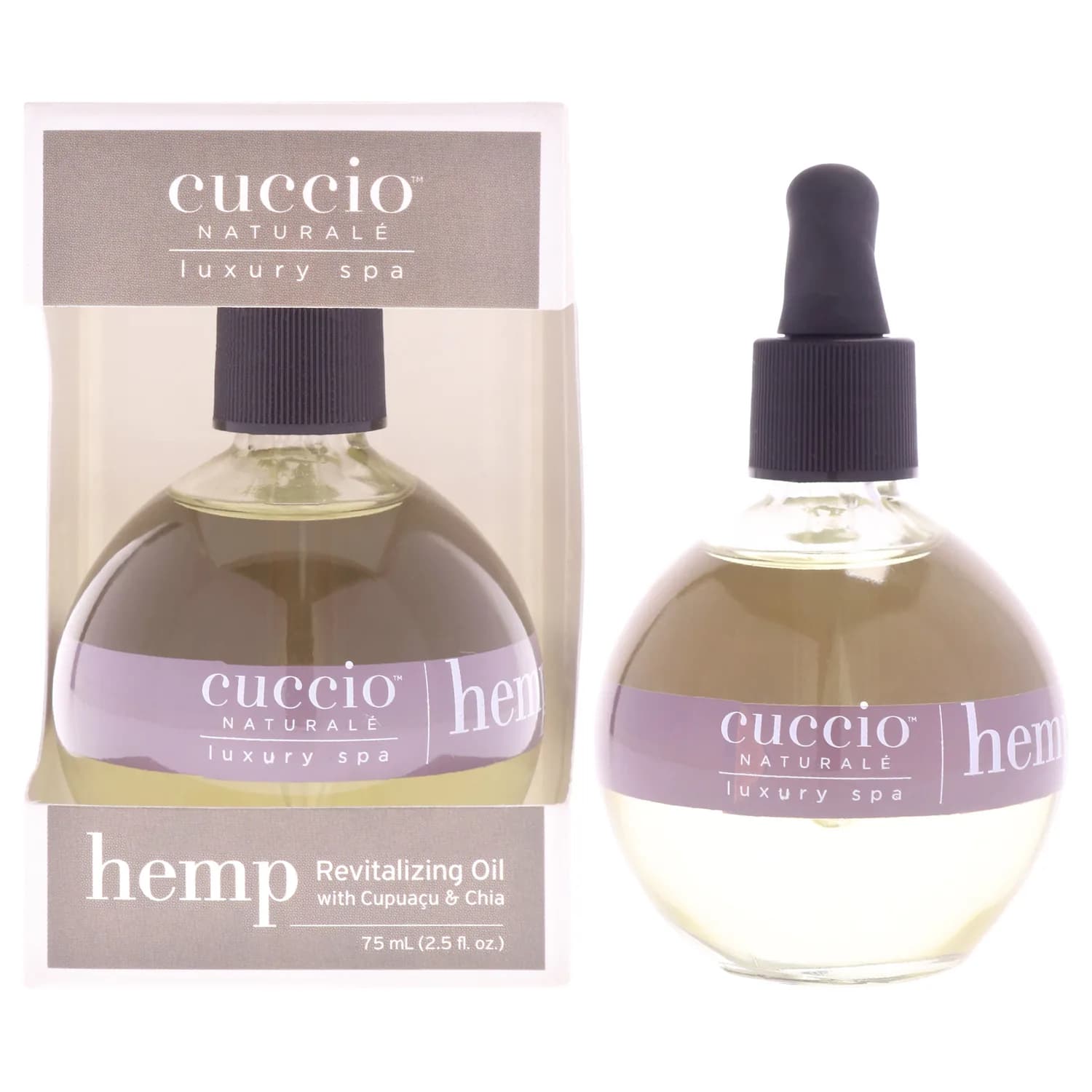 Cuccio Naturale Hemp Revitalizing Oil 74ml / 2.5 oz