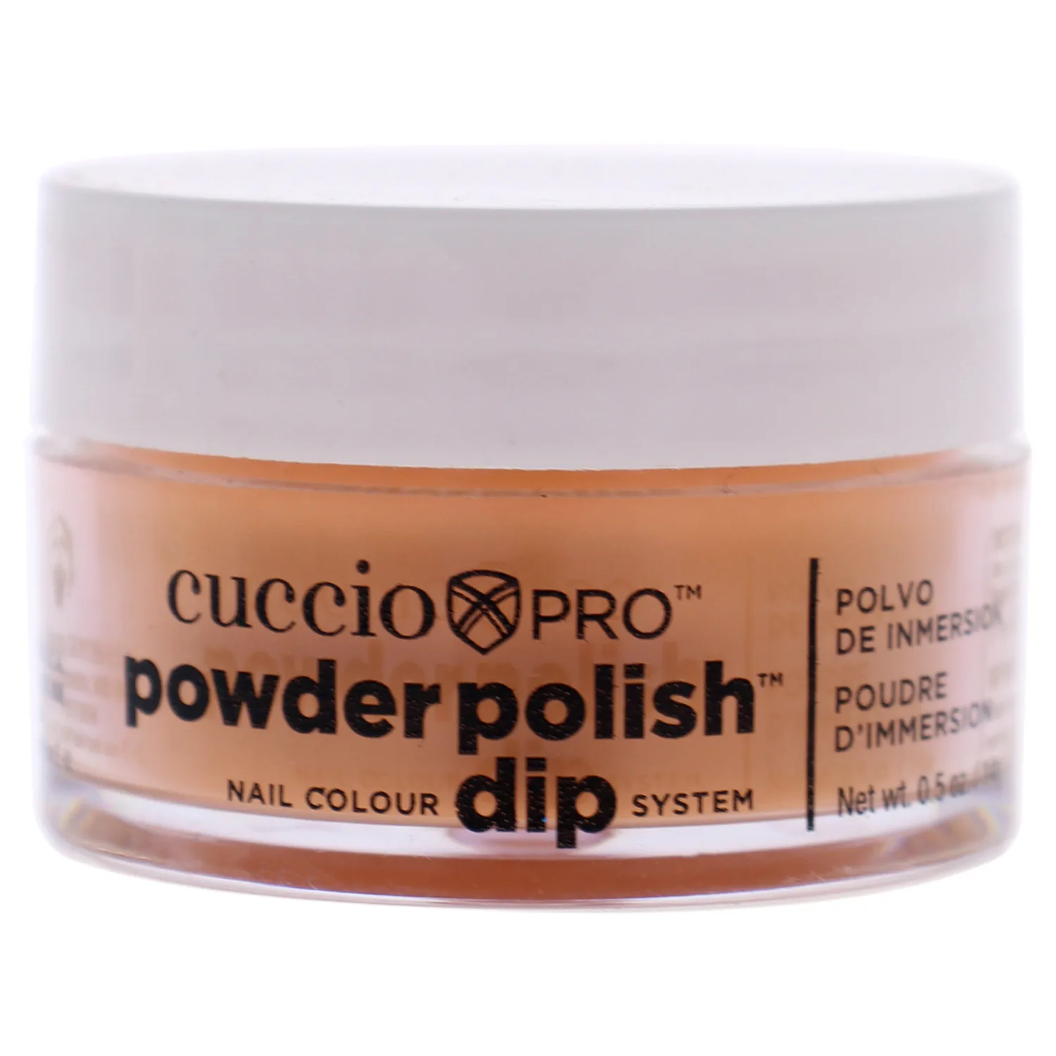 Cuccio Pro Powder Polish Nail Colour Dip System - Carrot Orange 0.5 oz