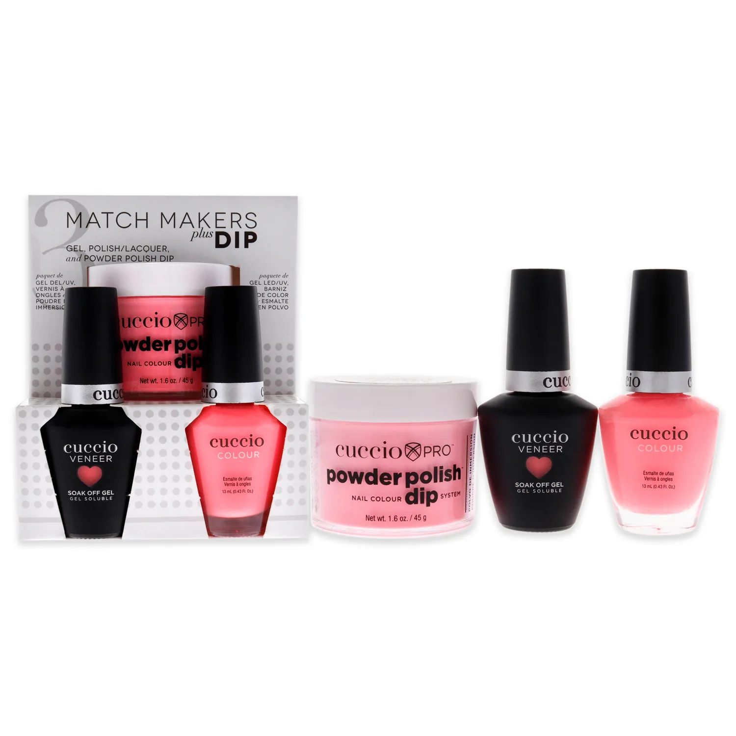 Cuccio Matchmakers Plus Dip - Once In A Lifetime Gift Set 50ml / 1.6 oz