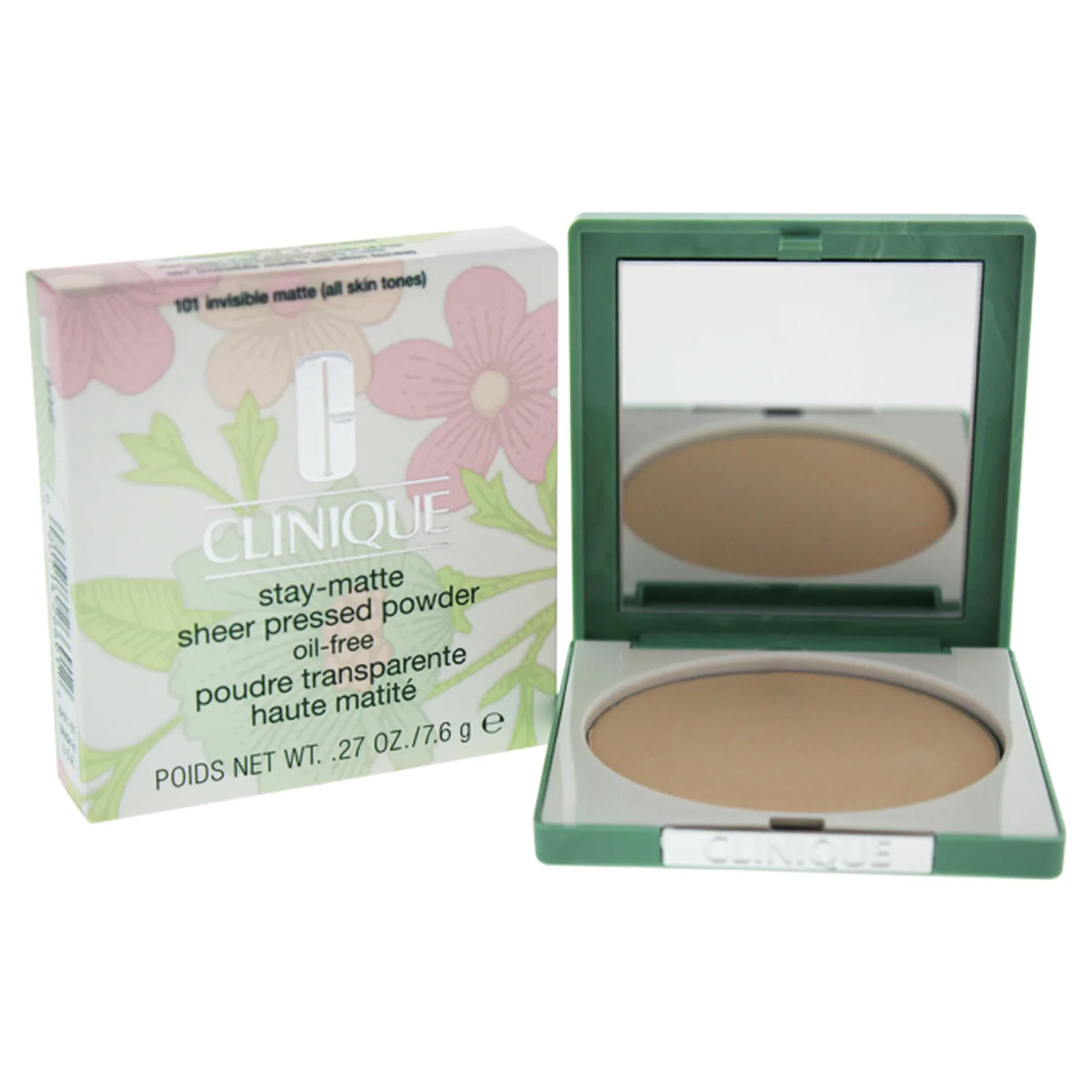 Clinique Stay-Matte Sheer Pressed Powder - 101 Invisible Matte 0.27 oz