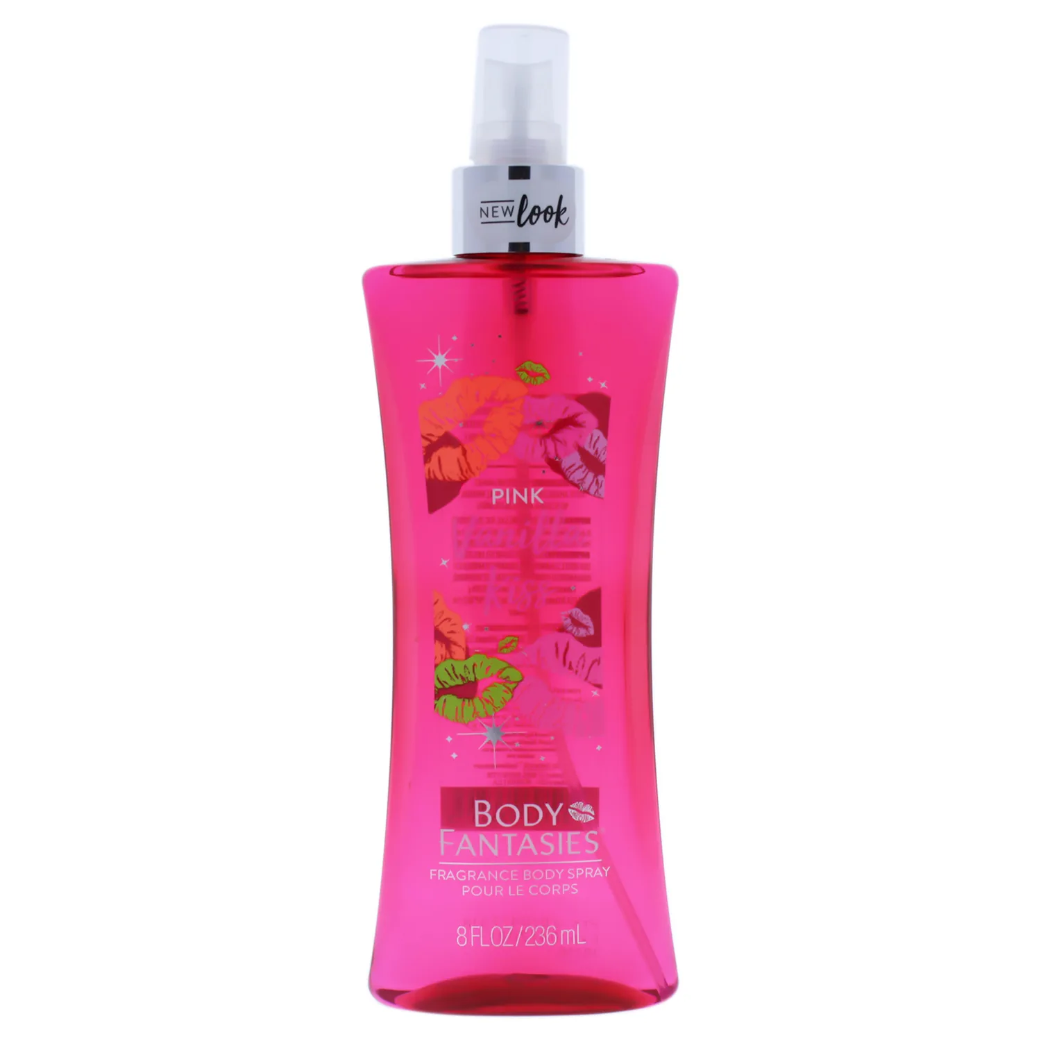 Body Fantasies Pink Vanilla Kiss Fantasy Body Spray 237ml / 8 oz for Women