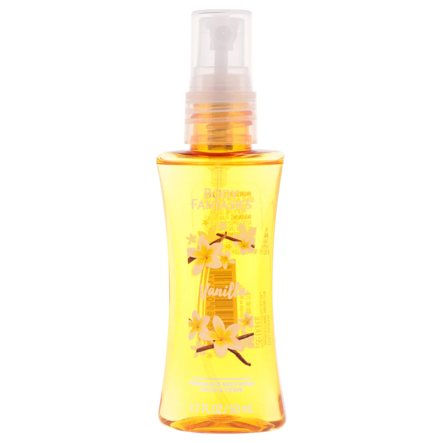 Body Fantasies Vanilla Body Spray 50ml / 1.7 oz for Women