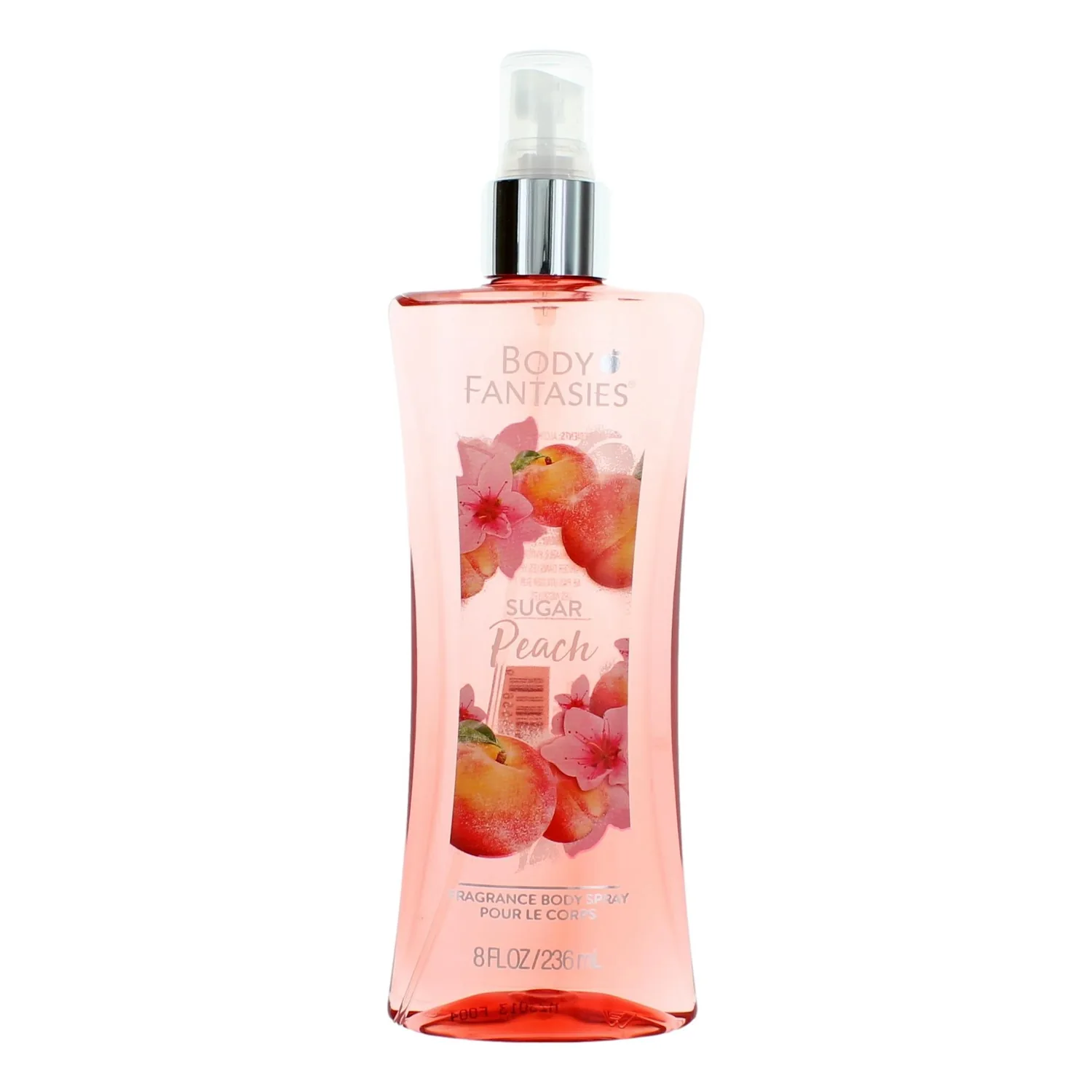 Body Fantasies Sugar Peach Body Spray 237ml / 8 oz for Women