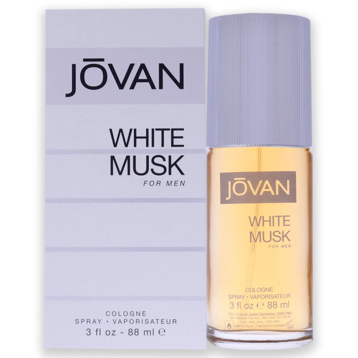 Jovan White Musk Eau de Cologne 89ml / 3 oz for Men