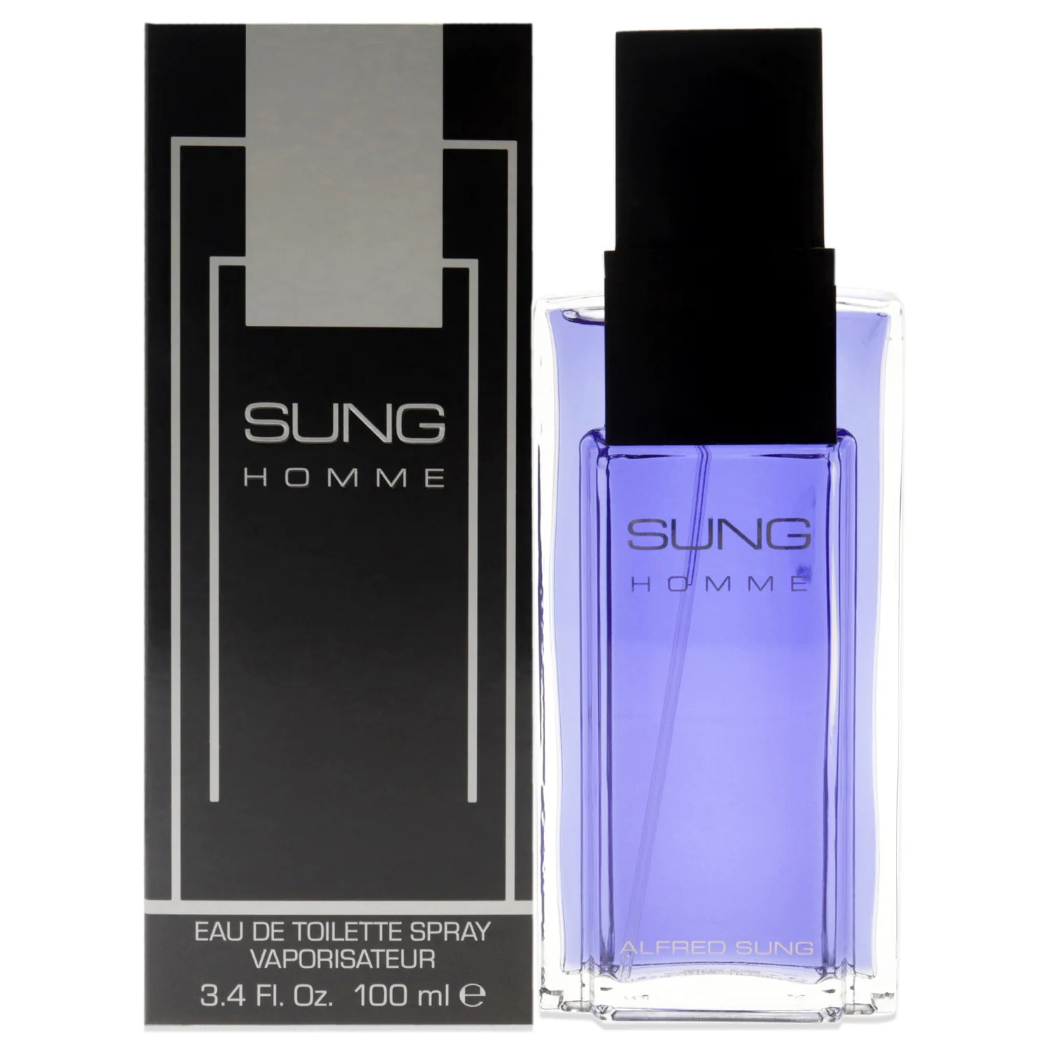 Alfred Sung Men's Cologne, Homme Eau De Toilette EDT Spray, 3.4 Fl Oz