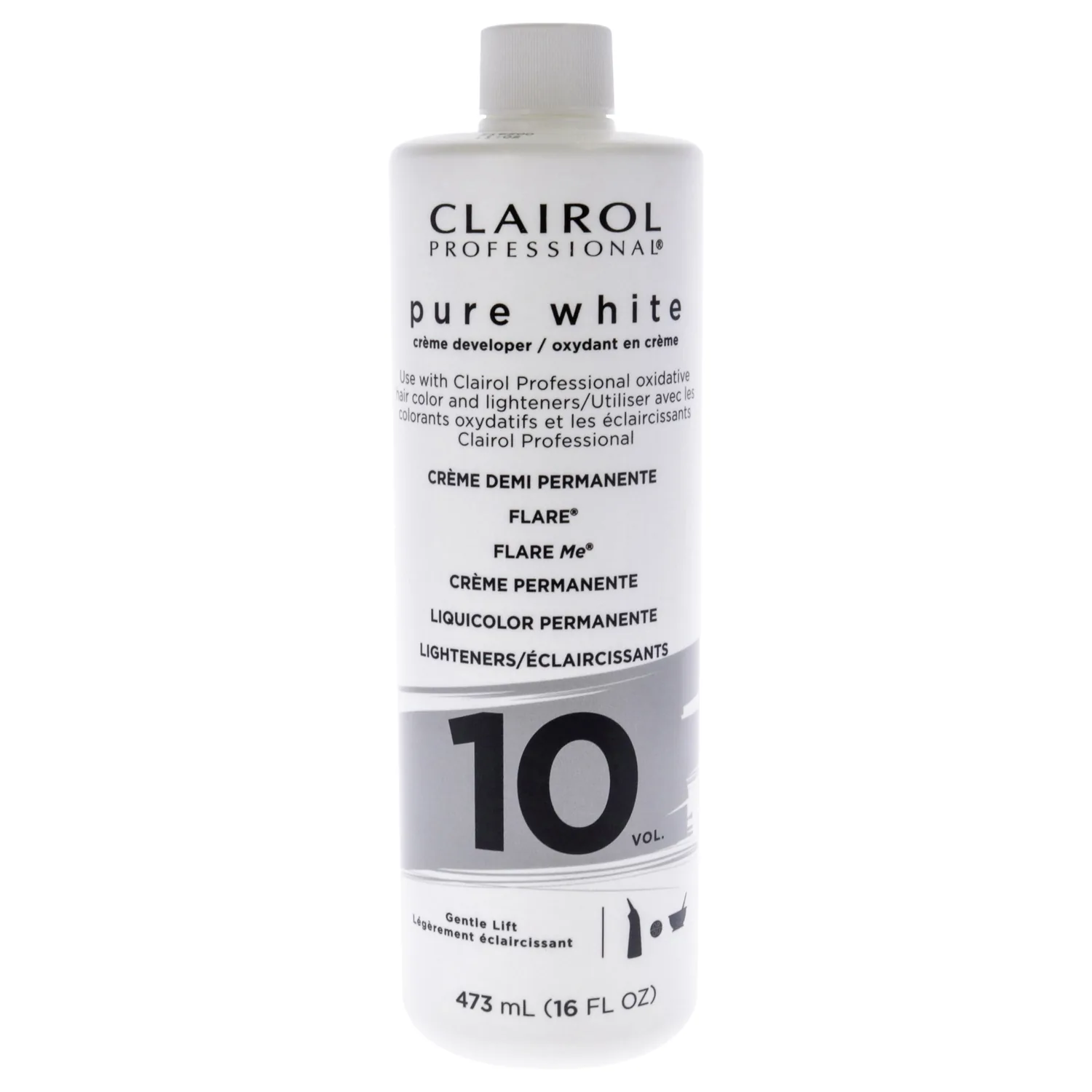 Clairol Pure White 10 Volume Crème Developer 16 oz