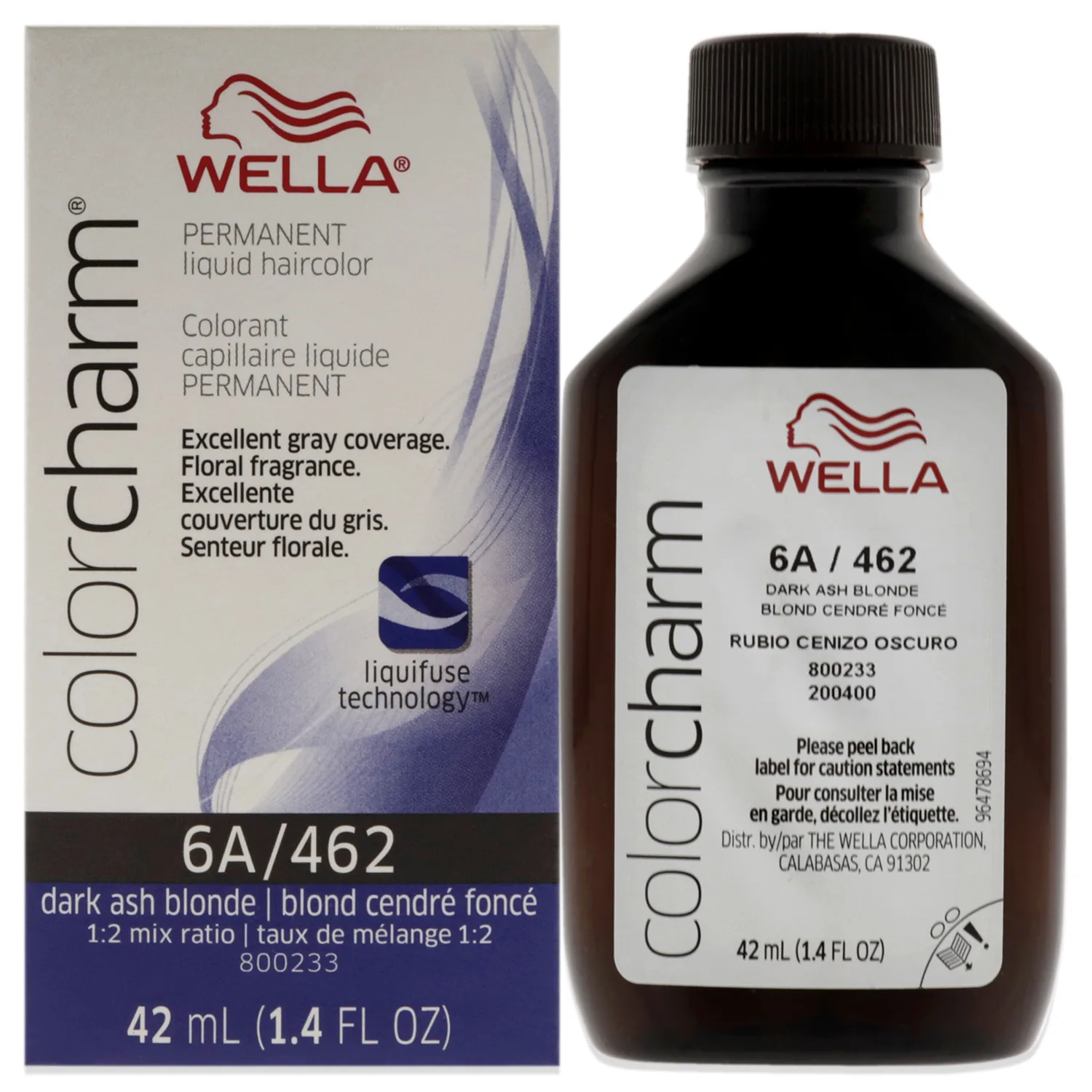 Wella Color Charm 6A Dark Smokey Ash Blonde 1.42 oz