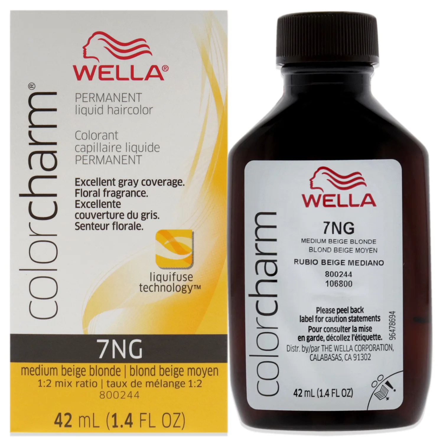 Wella Color Charm 7NG Medium Beige Blonde 1.42 oz