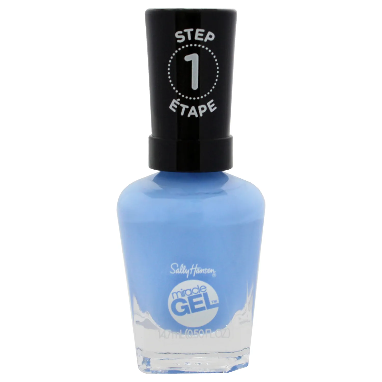 Sally Hansen Miracle Gel™, Sugar Fix, Long Lasting, Gel-Like Formula, No UV Lamp Needed, Blue Nail Polish