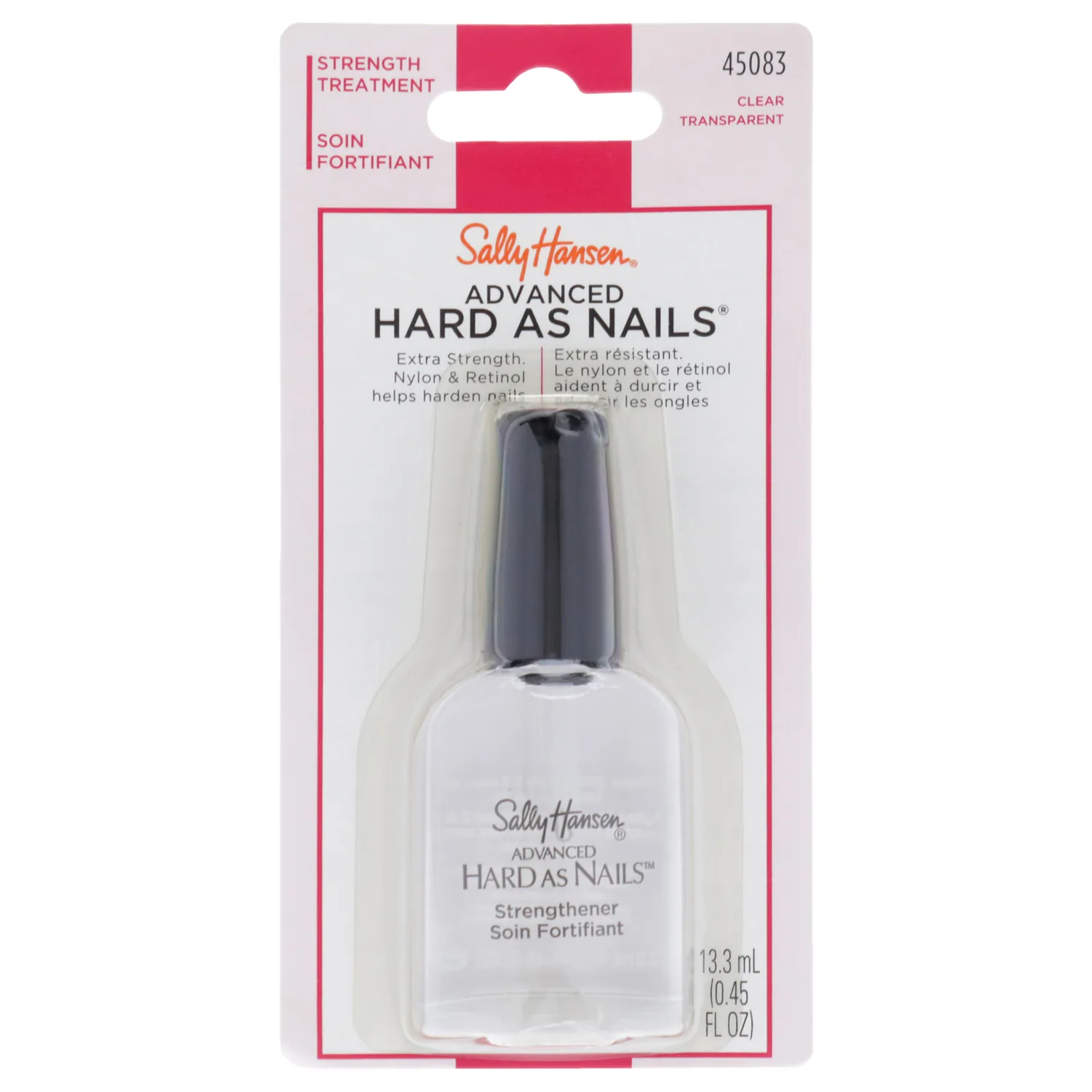 Sally Hansen Advanced Hard As Nails Clear 0.45 Ounce (13.3ml)
