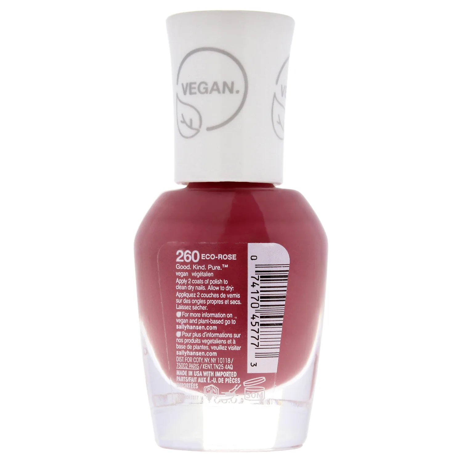Sally Hansen Good.Kind.Pure 260 Eco-Rose Nail Polish 0.33 oz