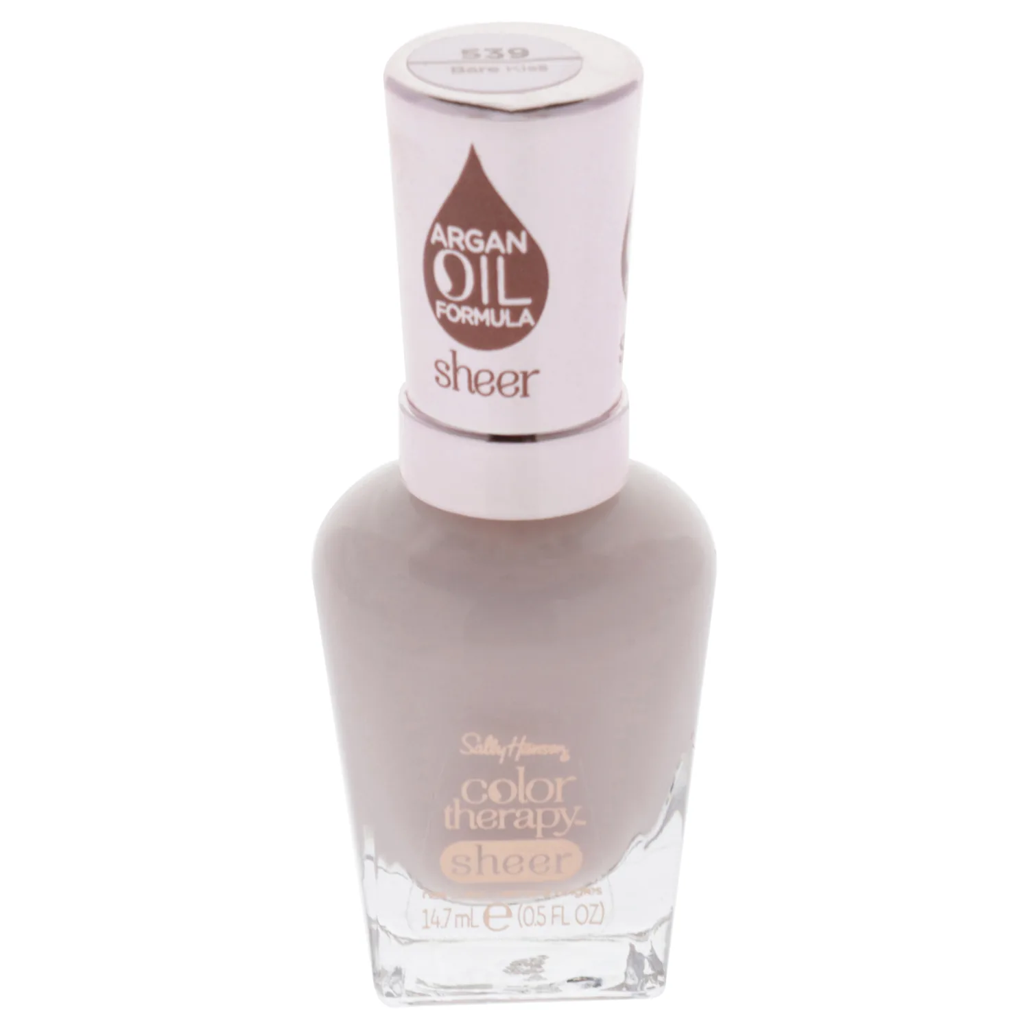 Sally Hansen Color Therapy Nail Polish - 539 Bare Kiss 0.5 oz
