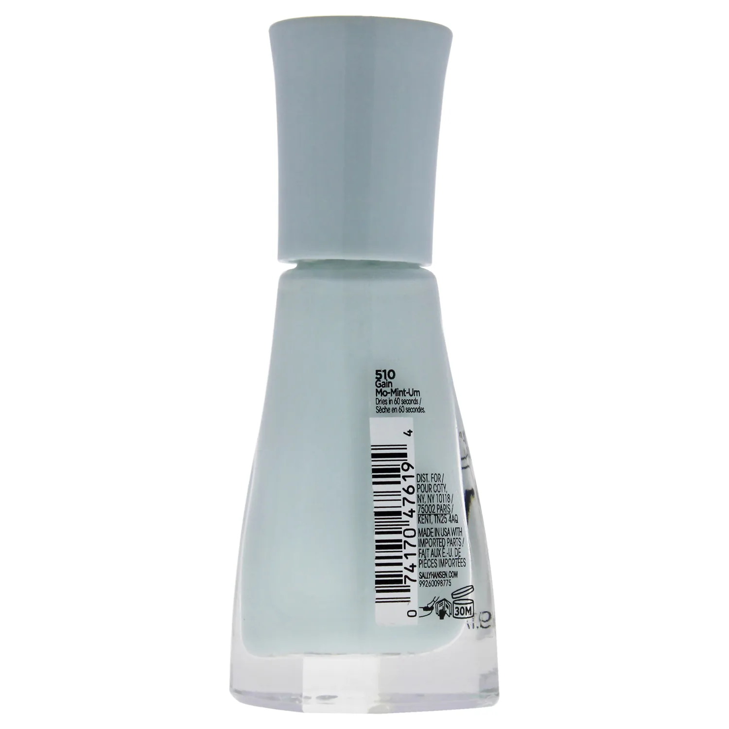 Sally Hansen Insta-Dri 510 Gain Mo-Mint-Um Nail Polish 0.31 oz