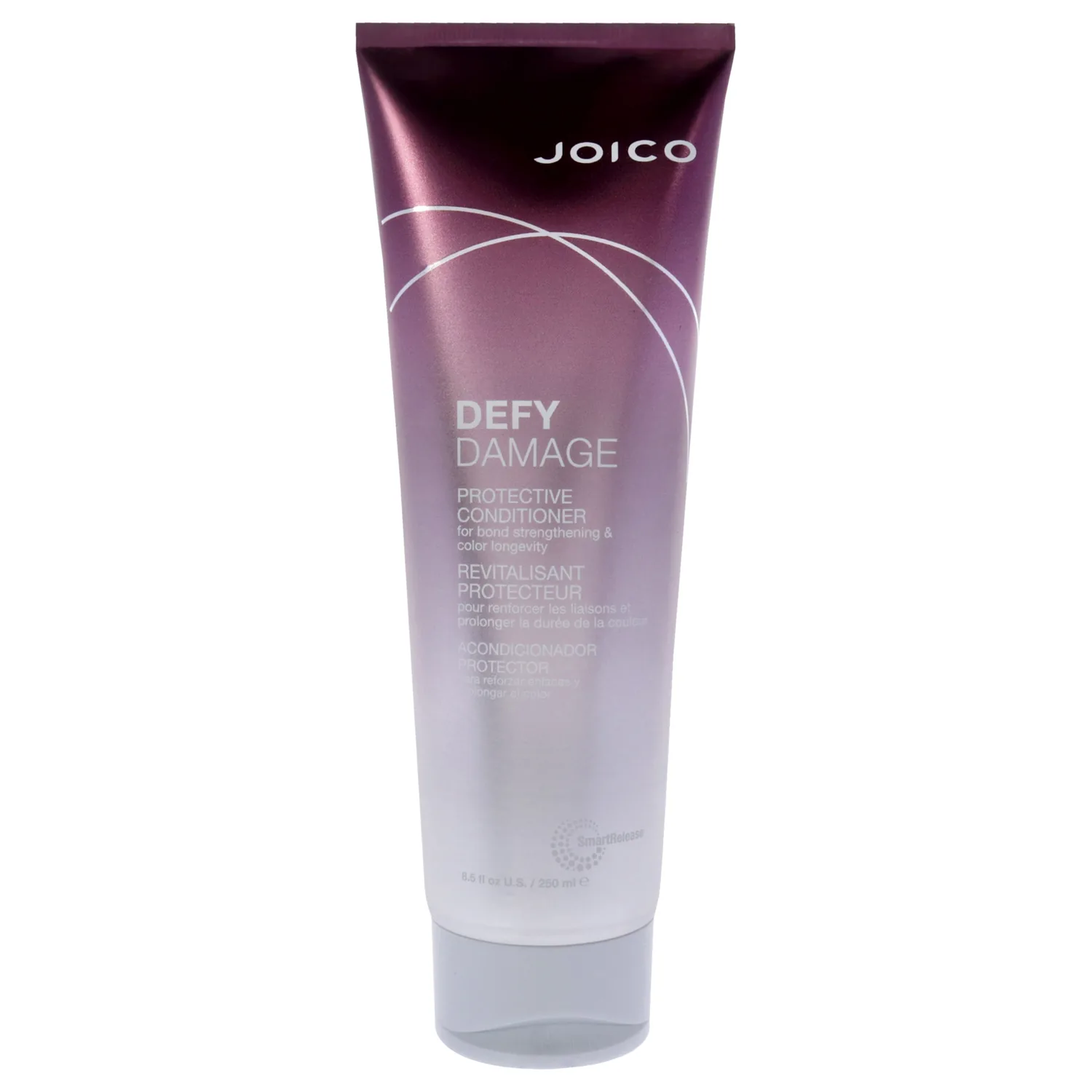 Joico Defy Damage Protective Conditioner | For Color-Treated Hair | Strengthen Bonds & Preserve Hair Color | With Moringa Seed Oil & Arginine | 8.5 Fl Oz