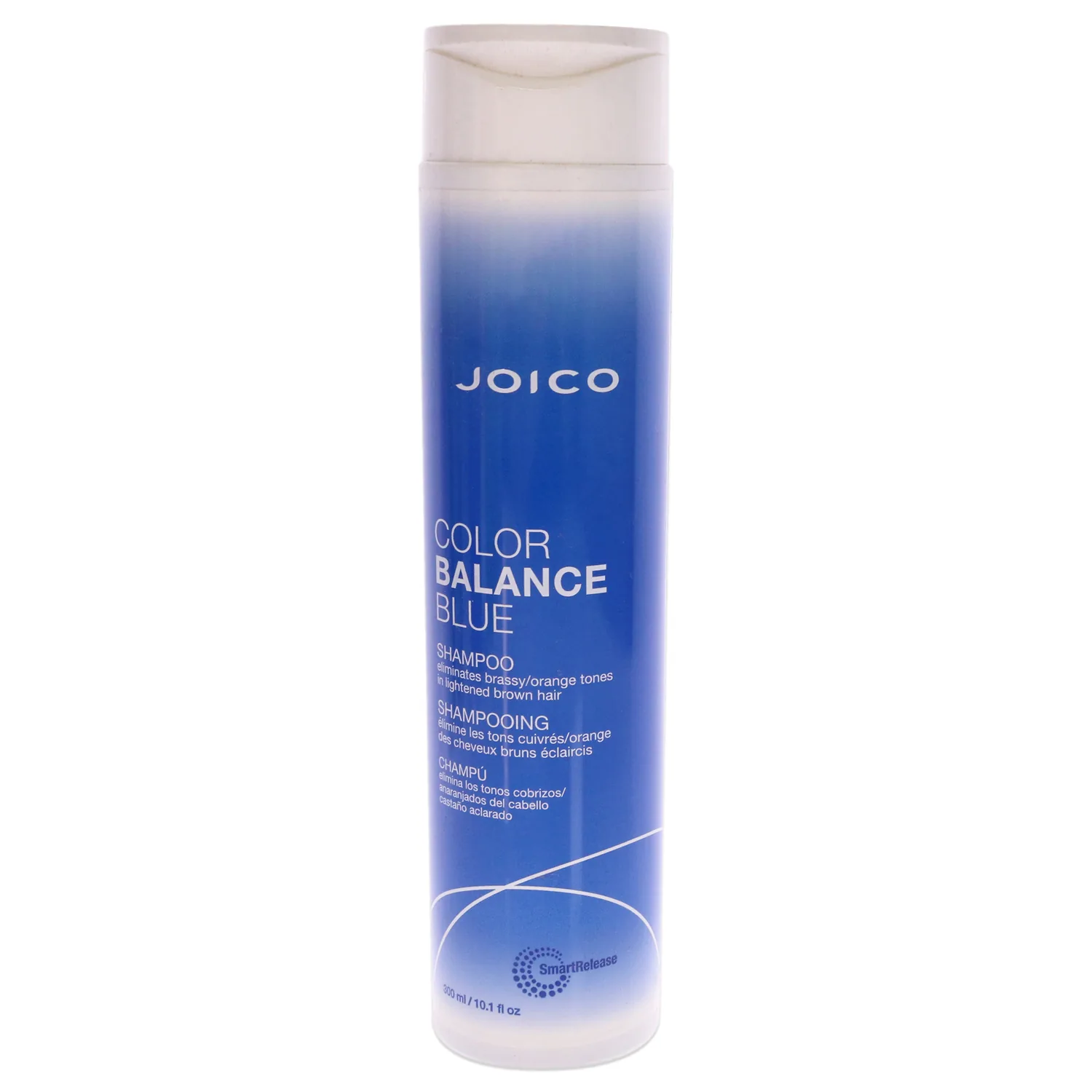 Joico Color Balance Blue Shampoo | For Lightened Brown Hair | Eliminate Brassy Orange Tones | Boost Color Vibrancy & Shine | UV Protection | With Rosehip Oil & Green Tea Extract | 10.1 Fl Oz