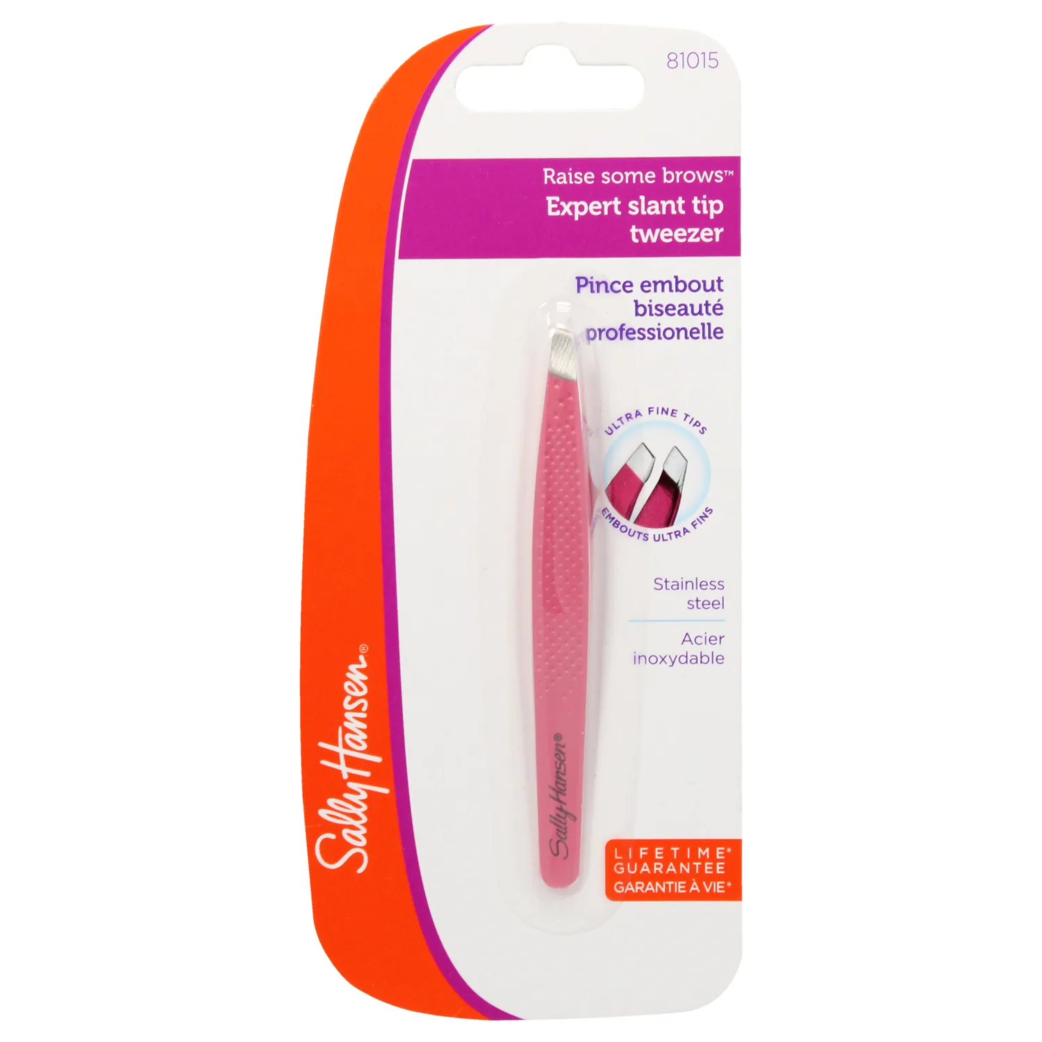 Sally Hansen Raise Some Brows Slant Tip Tweezer for Women