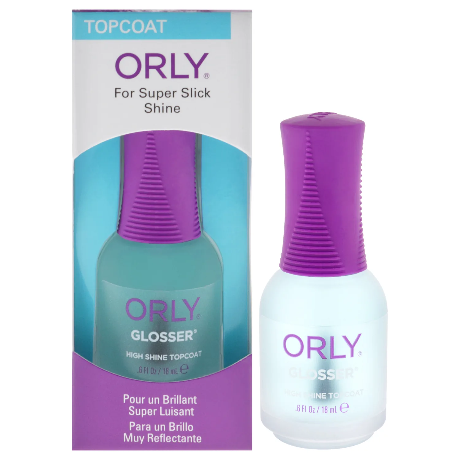 Orly Glosser High Shine Topcoat 0.6 oz