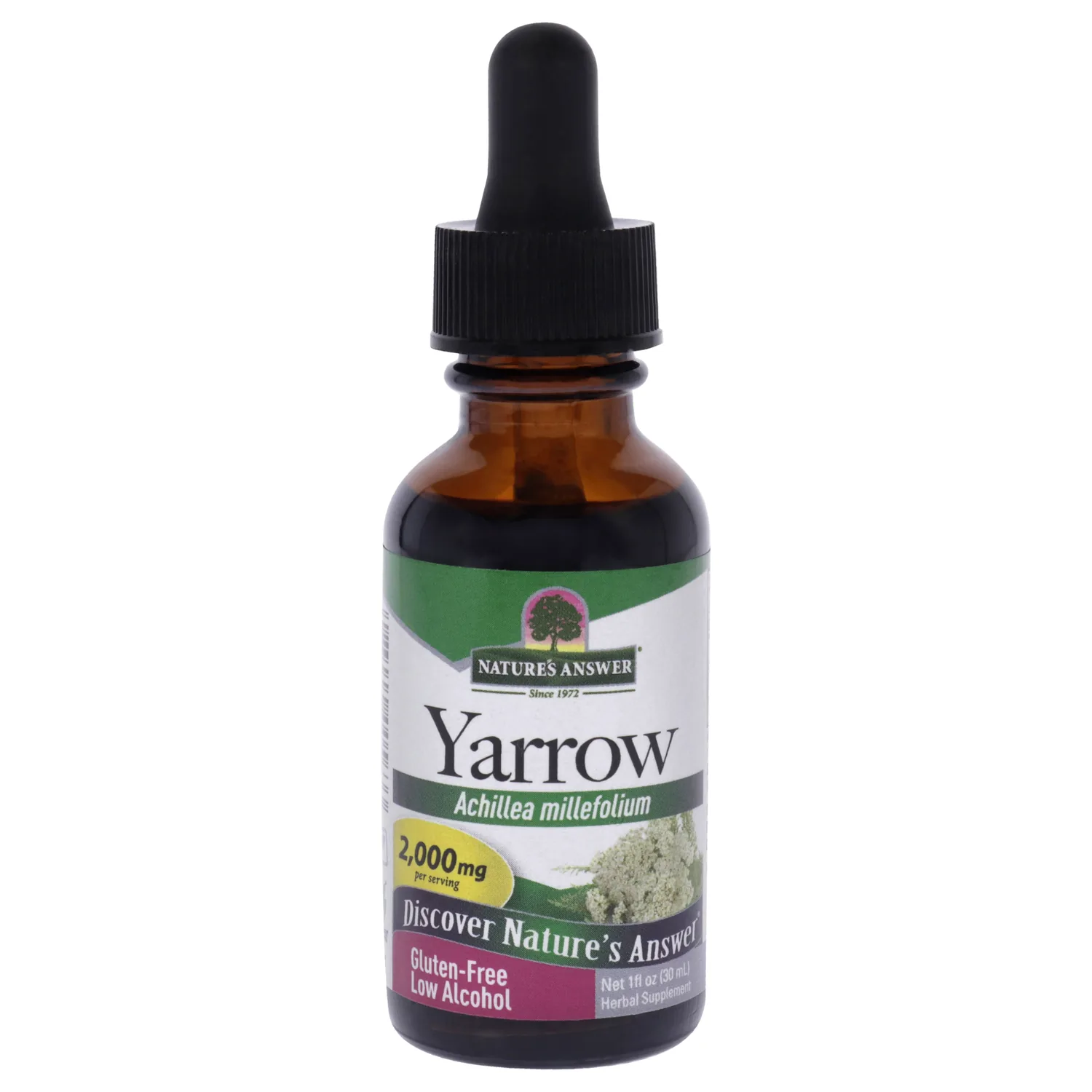 Nature's Answer Yarrow Flowers Dietary Supplement 1 oz