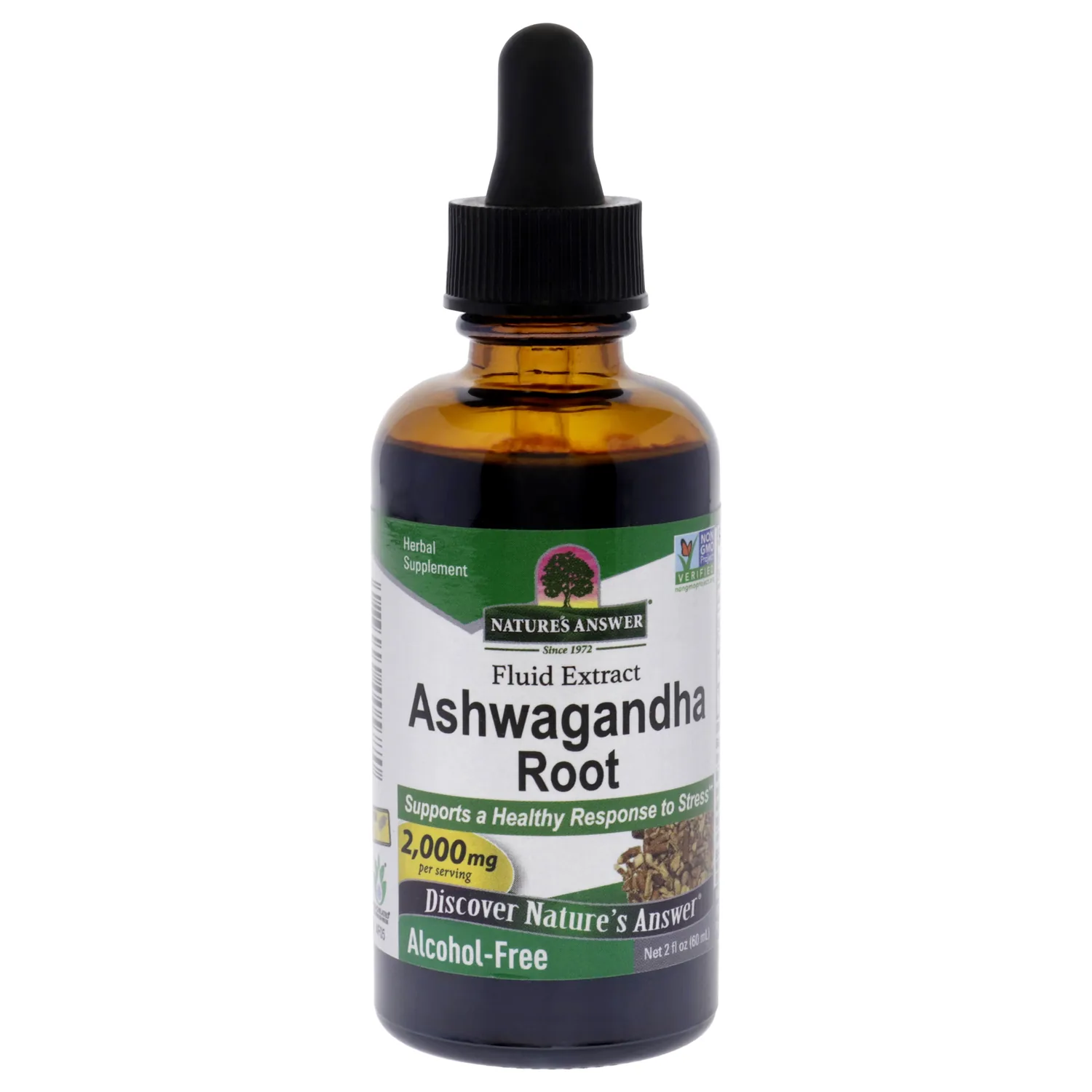 Nature's Answer Ashwagandha Root AF Dietary Supplement 2 oz