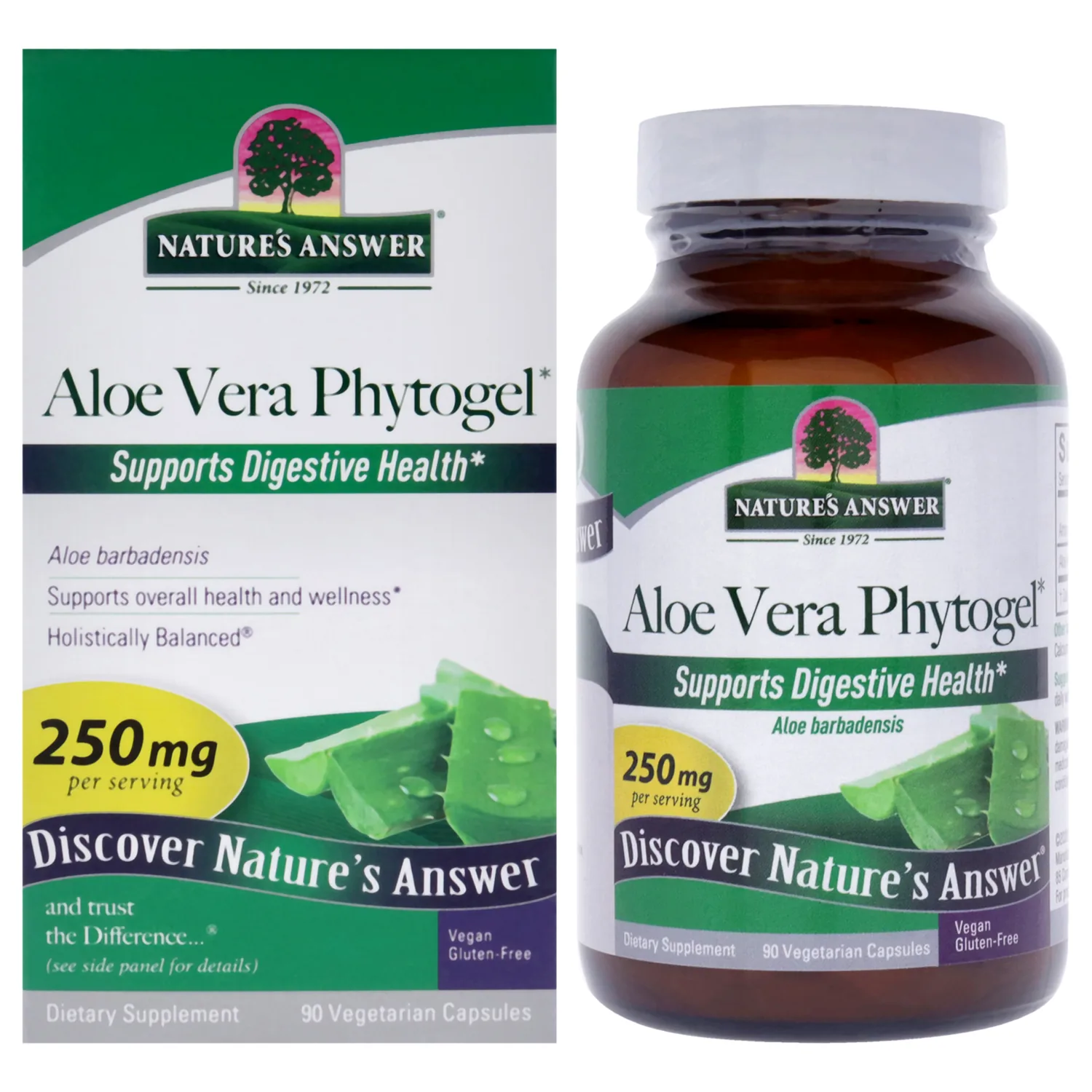 Natures Answer Aloe Vera Phytogel Capsules