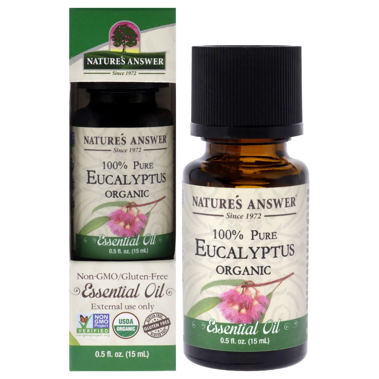 Nature's Answer Eucalyptus Essential Oil 0.5 oz