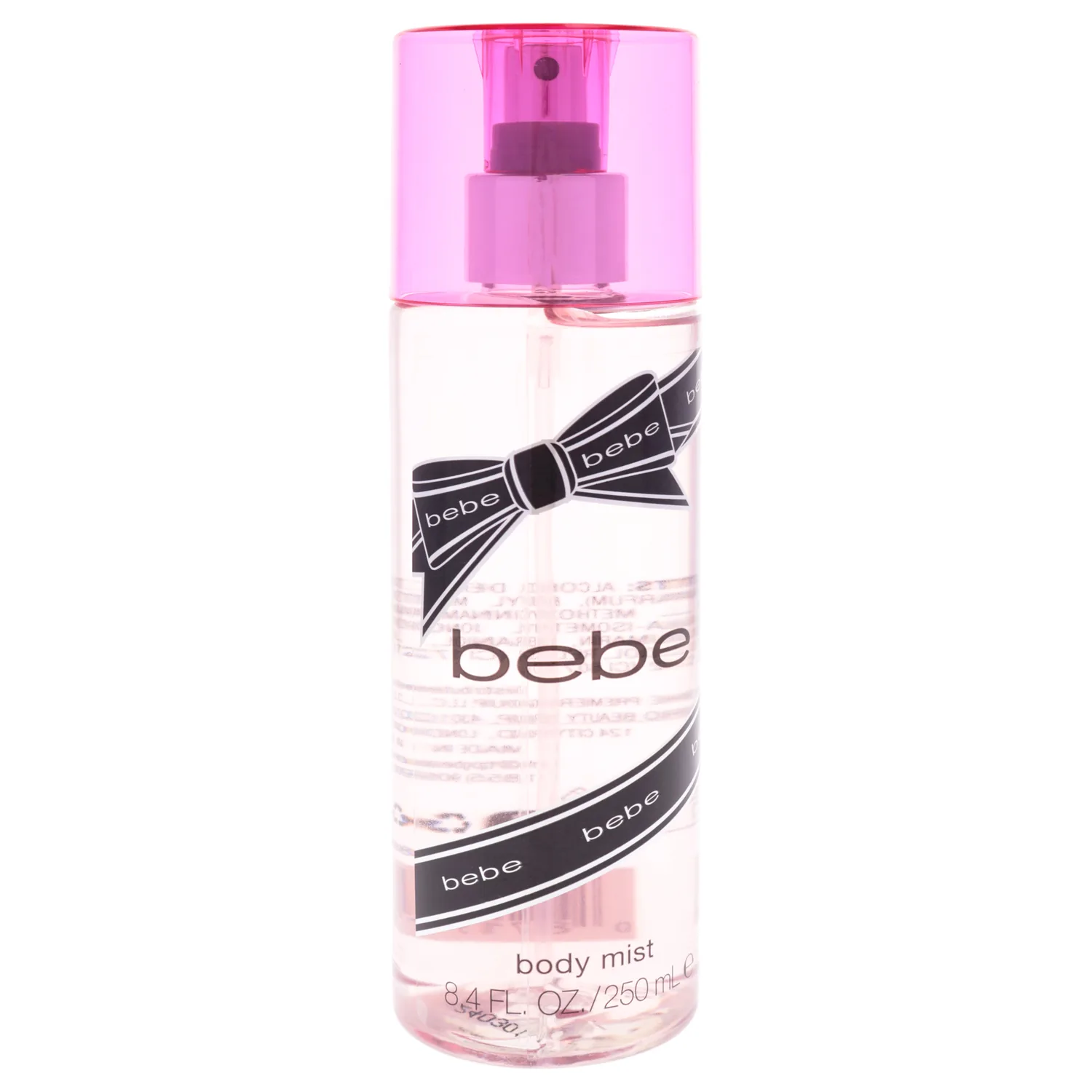 Bebe Silver Body Mist - Body Spray for Women with Mango, Tuberose, Peony, Jasmine, Rose, Cedarwood, Musk, and Sandalwood Fragrance Mist - 8.4 oz