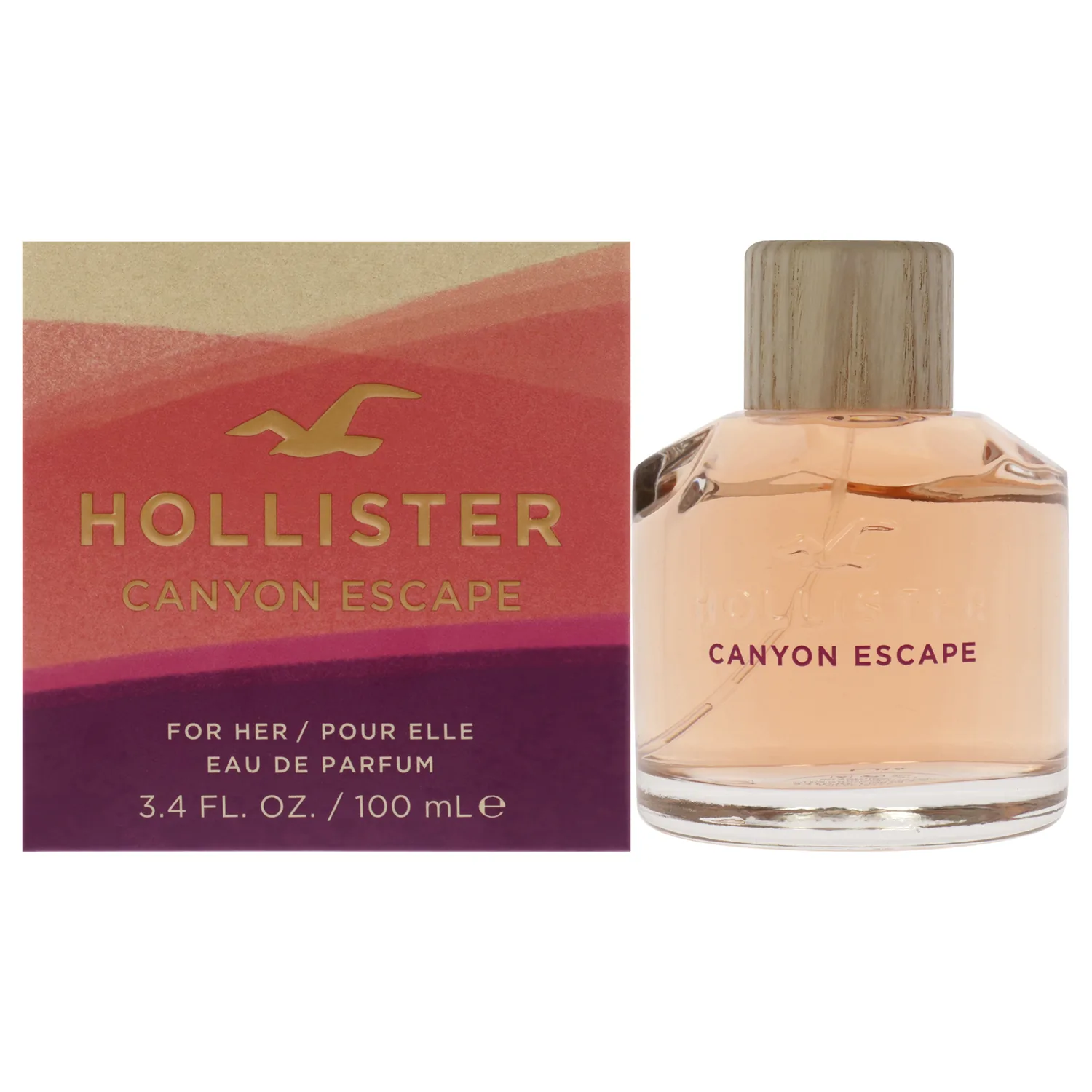 Hollister Canyon Escape Women EDP Spray 3.4 oz, (HO26700)