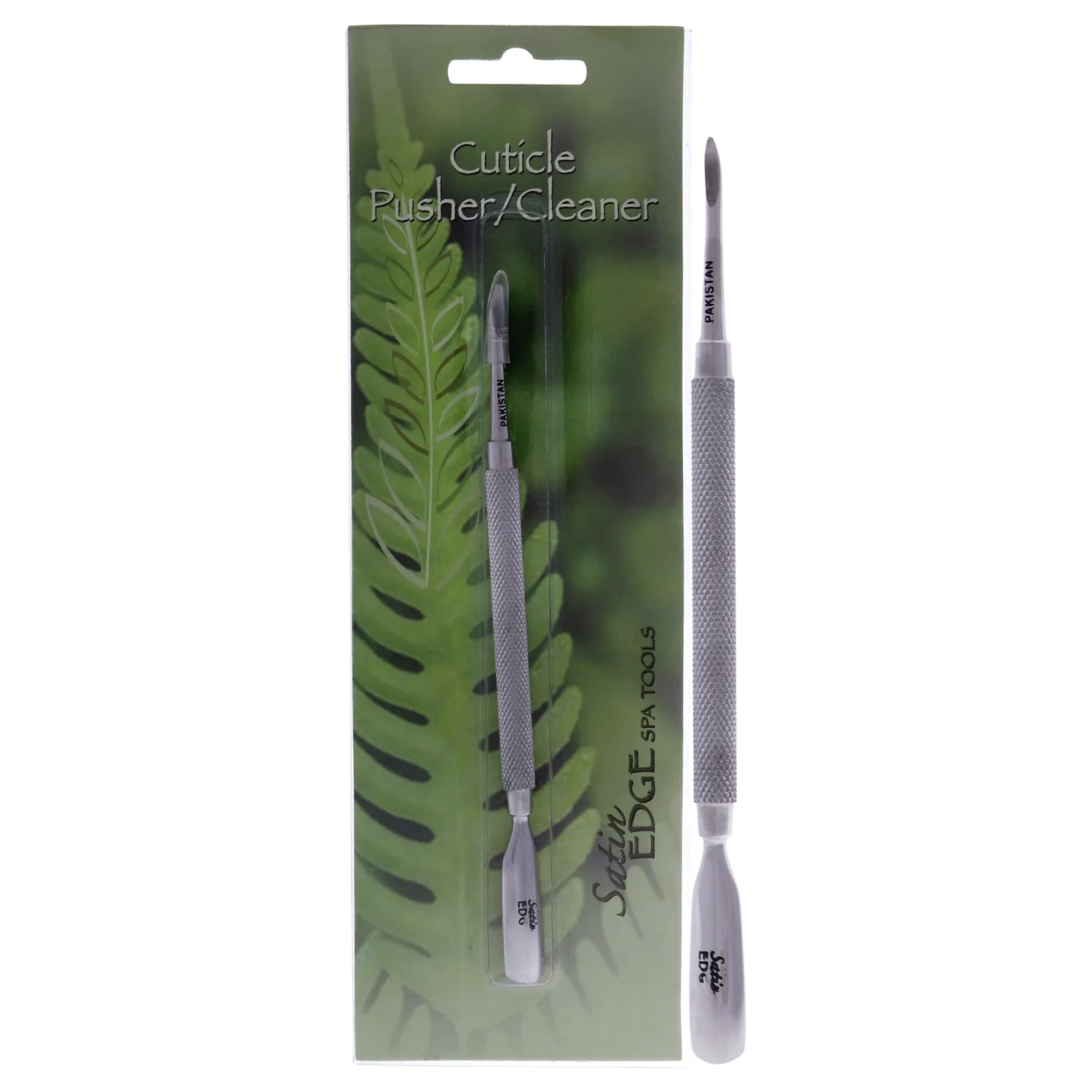 Satin Edge Cuticle Pusher/Cleaner SE-2028