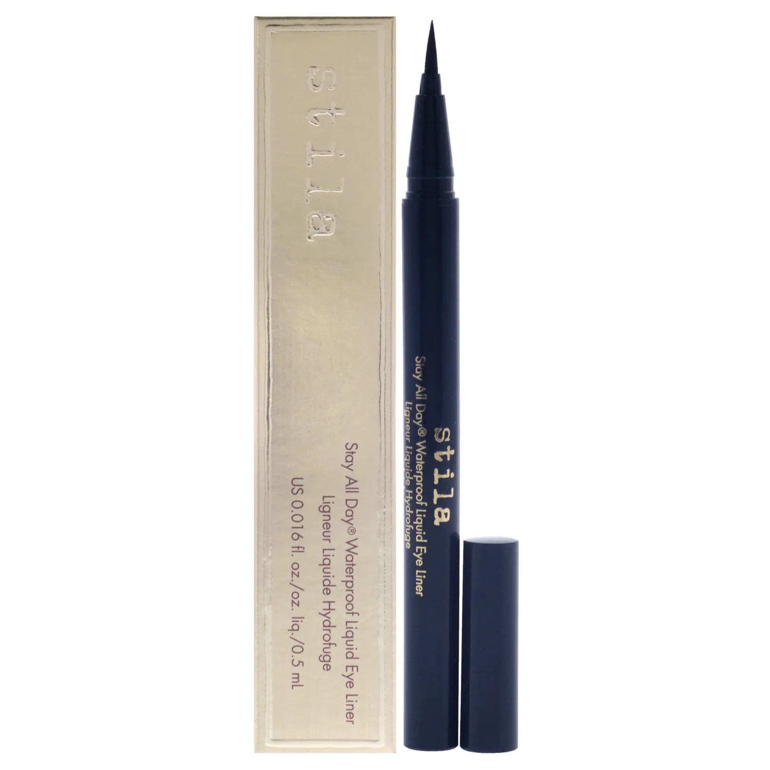 Stila Stay All Day Waterproof Midnight Liquid Eye Liner 0.016 oz