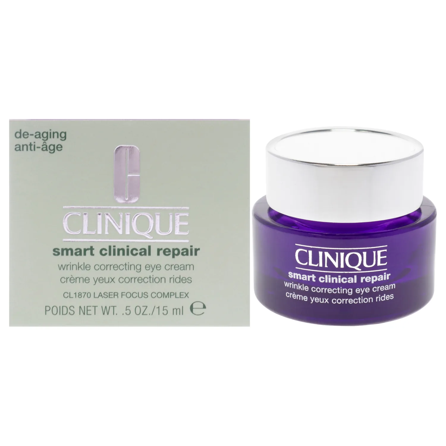 Clinique Smart Clinical Repair Wrinkle Correcting Eye Cream 15ml / 0.5 oz