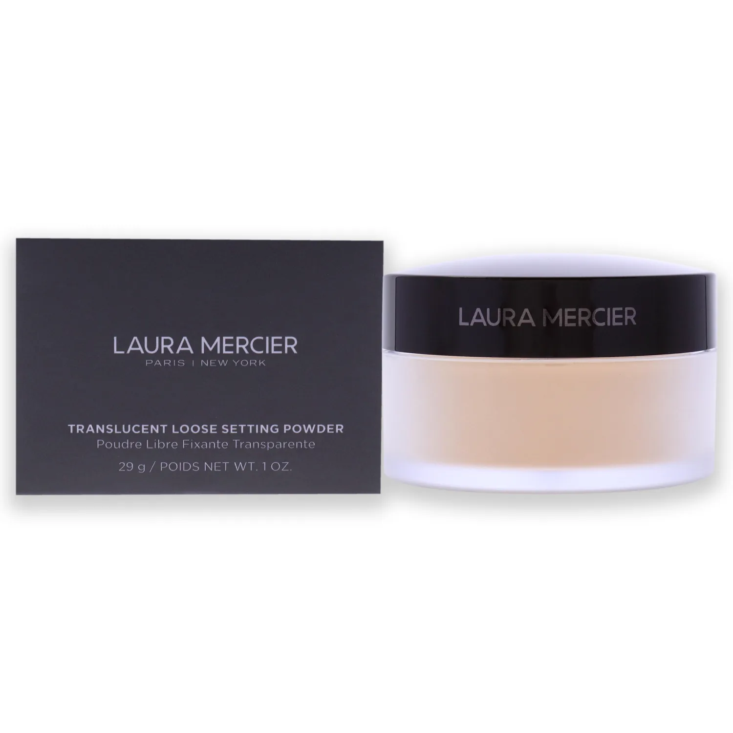 Laura Mercier Translucent Loose Setting Powder, 24HR Shine Control, Soft Matte Finish, Long Lasting Wear, Best for Normal to Oily Skin, 4 Shades for Virtually All Skin Tones, Artistry Icons Set