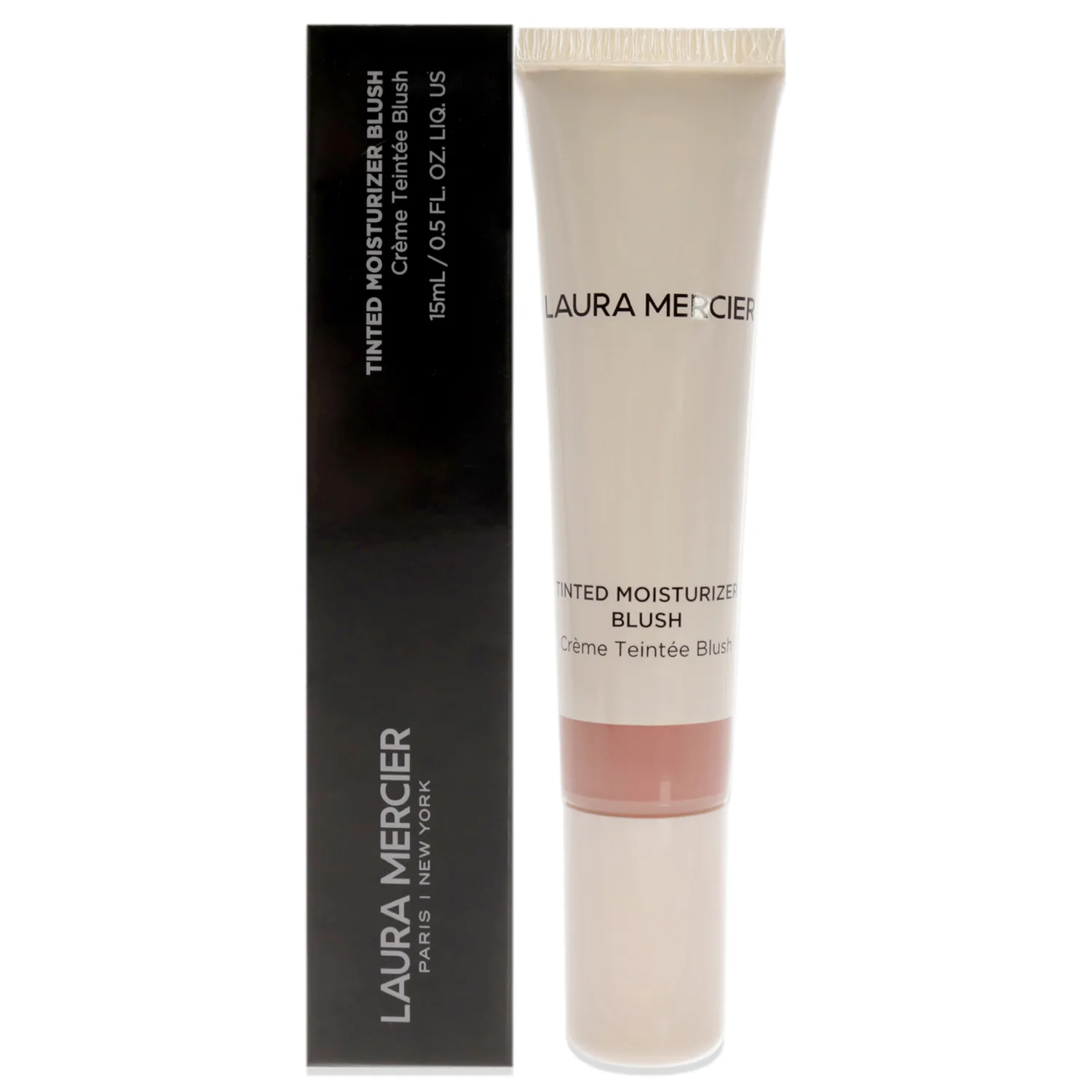 Laura Mercier Tinted Moisturizer Blush: Long Lasting Cream Blush, Lightweight, Buildable Coverage, 12 HR Hydrating Wear, Crème and Shimmer Finishes, Cheek Tint, Southbound