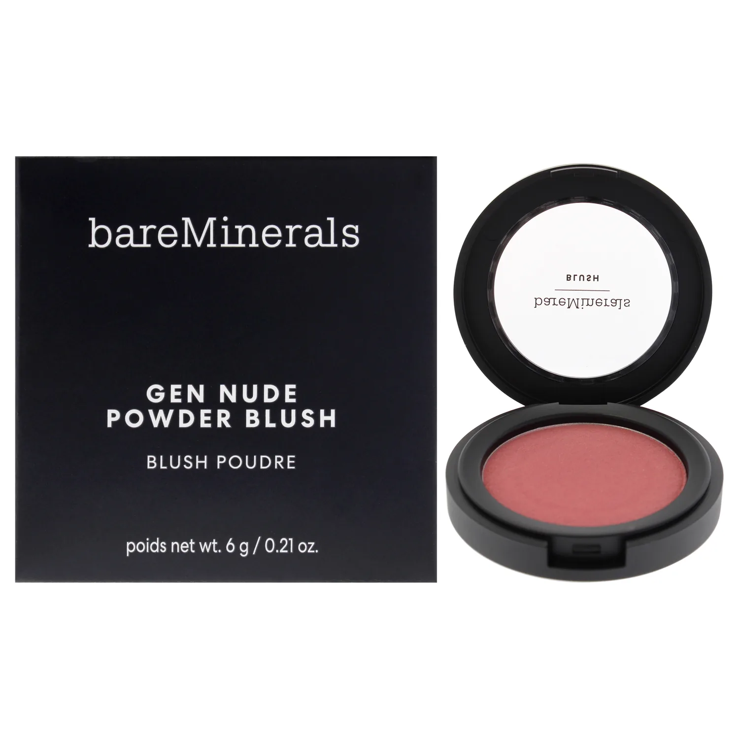 bareMinerals Gen Nude Powder Blush - On the Mauve 0.21 oz