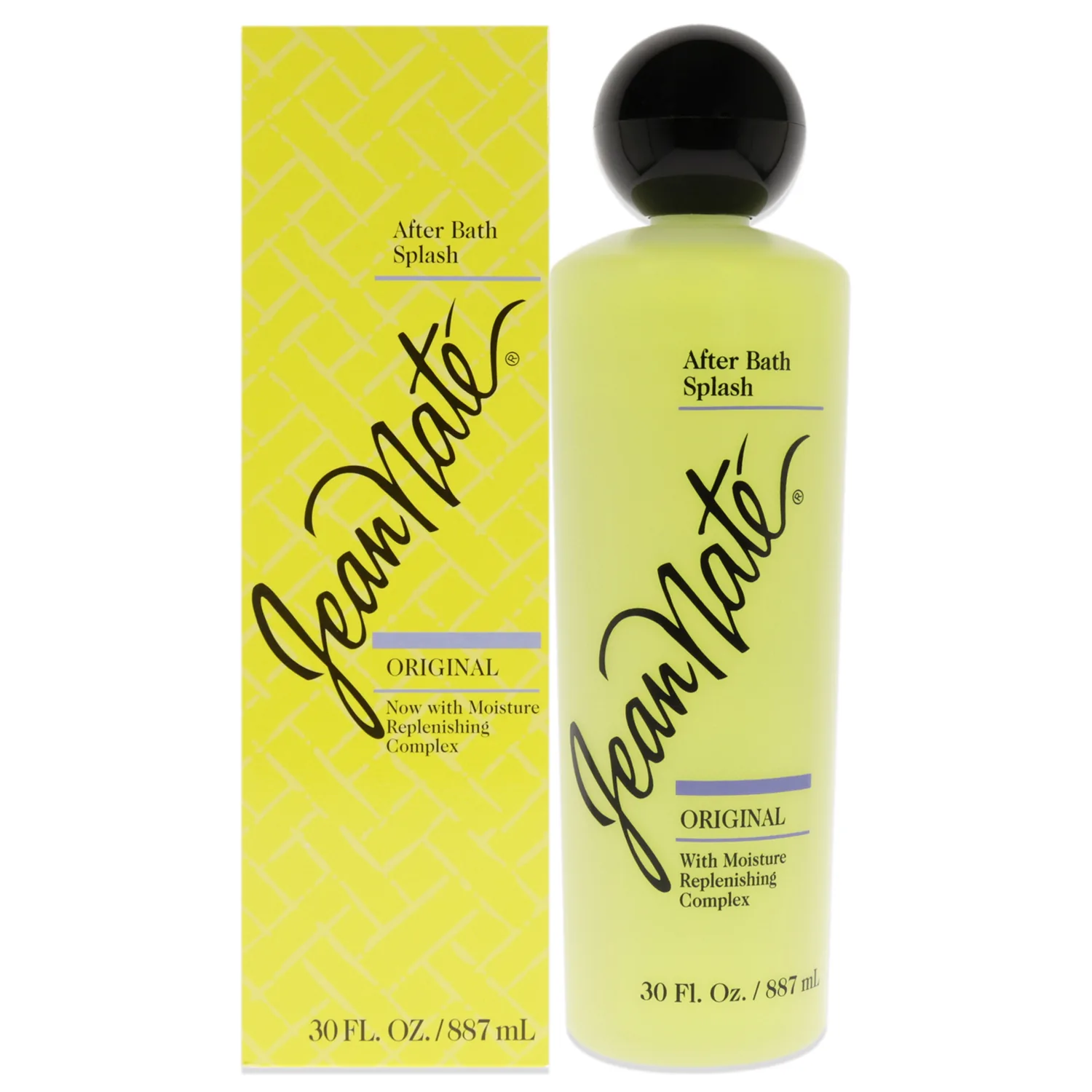 Jean Nate After Bath Splash, Original Bath Body Mist Infused with Vitamin E and Aloe Vera, Softens & Smoothes Skin, Citrus Scent, 30 Fl Oz