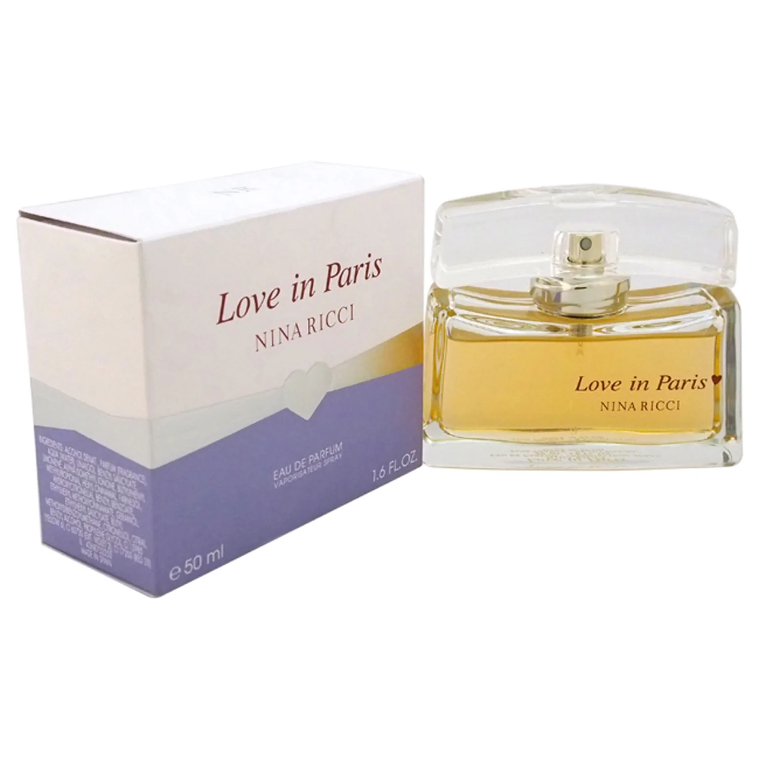 Ricci Love in Paris By Nina Ricci for Women. Eau De Parfum Spray 1.6 Ounces