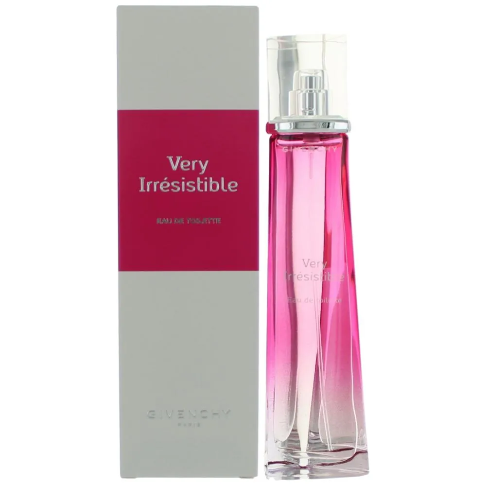 Very Irresistible By Givenchy For Women. Eau De Toilette Spray 2.5 Ounces