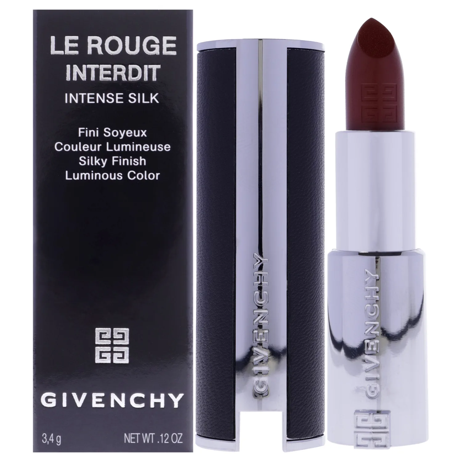 Givenchy Le Rouge Interdit Intense Silk Lipstick - 319 Rouge Santal 0.12 oz