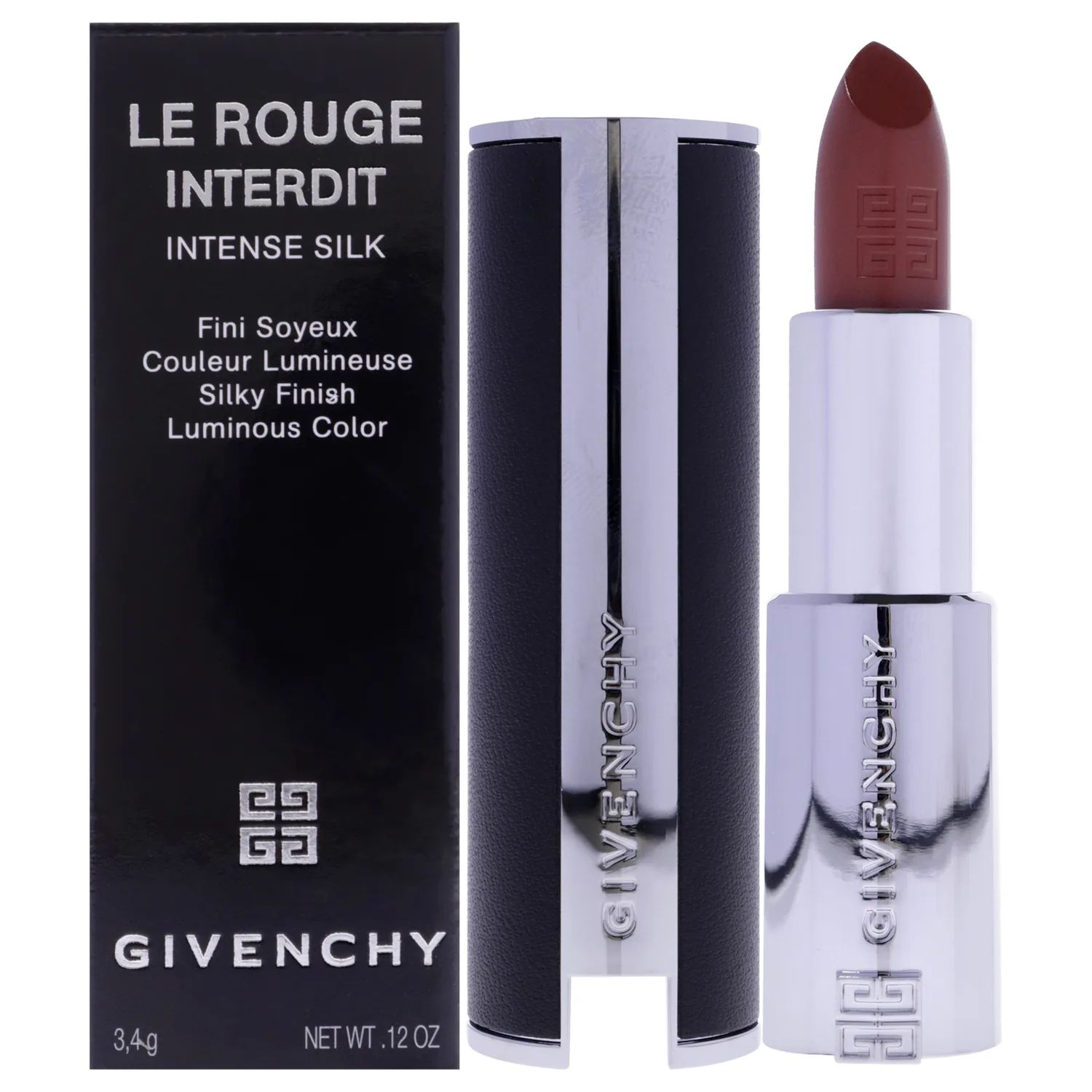 Givenchy Le Rouge Interdit Intense Silk - N500 Brun Mocha Lipstick 0.12 oz