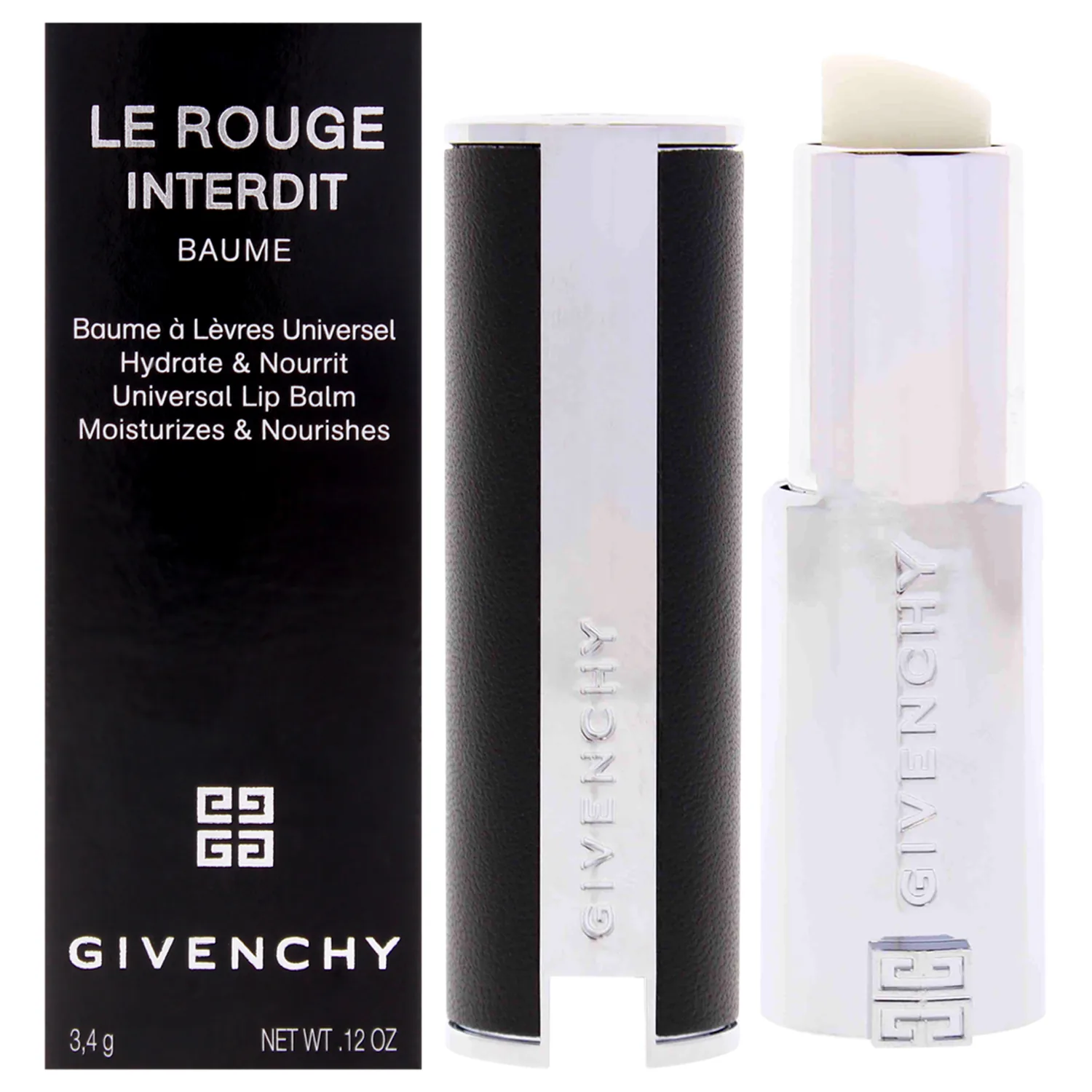 Givenchy le Rouge Interdit Baume - 00 Natural Finish Lip Balm 4ml / 0.12 oz